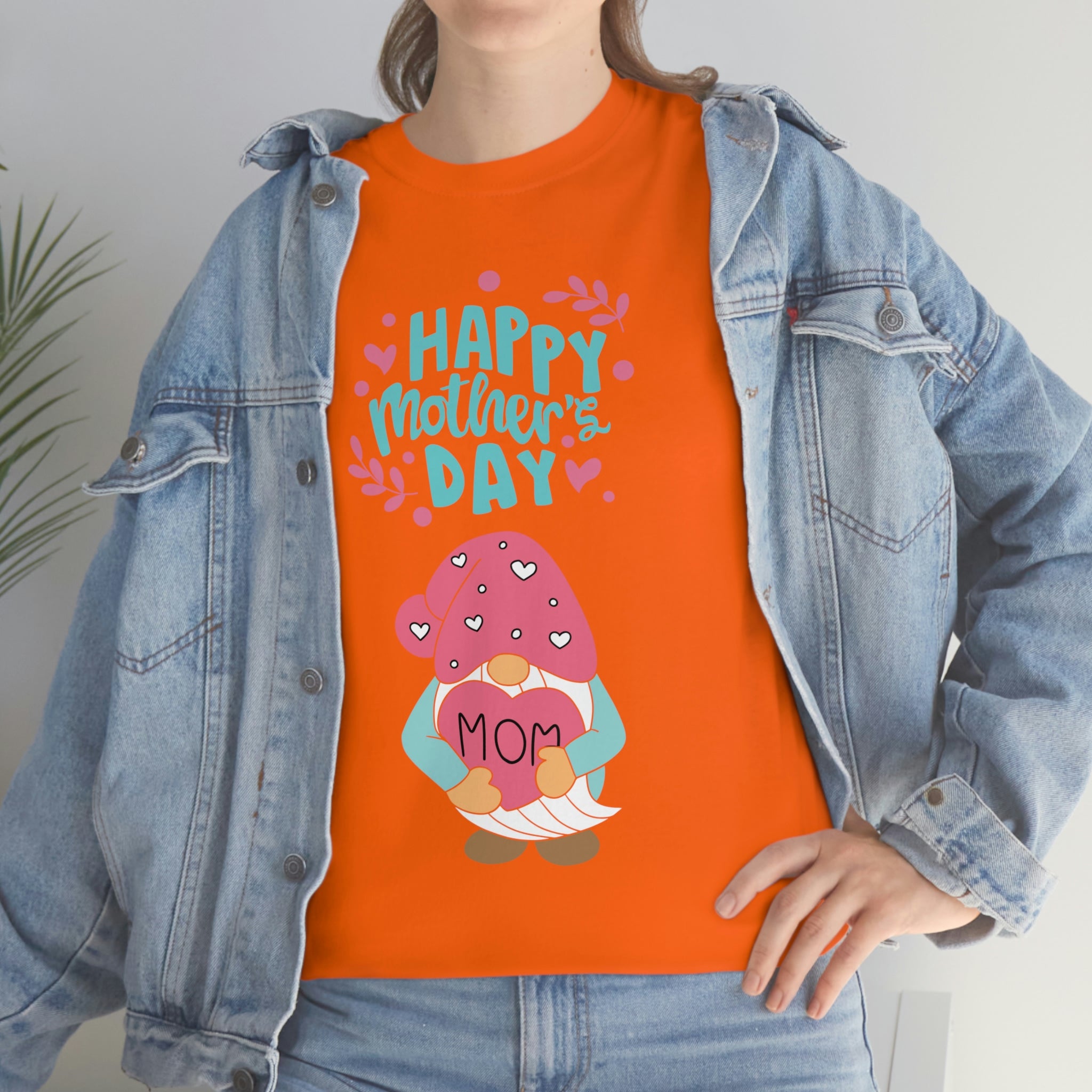 Happy Mother's Day Gnome Unisex Heavy Cotton Tee