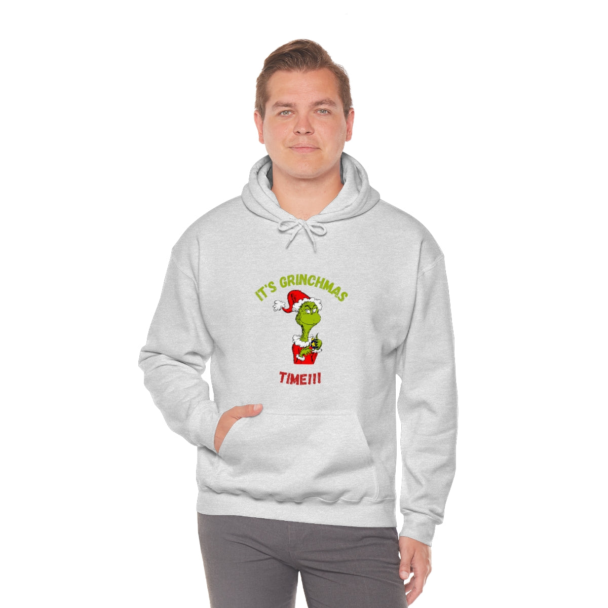 It's Grinchmas Time!!! Unisex Heavy Blend™ Hooded Sweatshirt