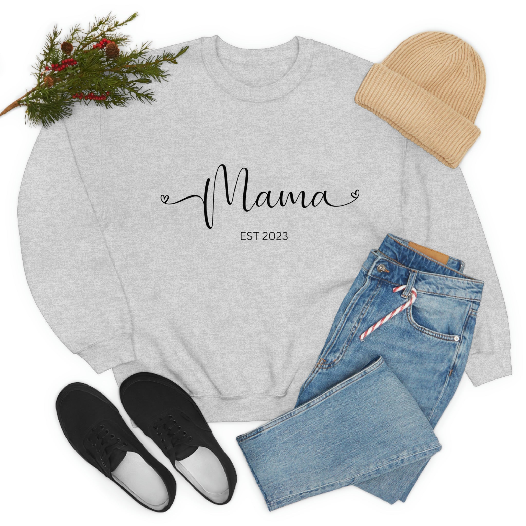 Happy Mama Day Unisex Heavy Blend™ Crewneck Sweatshirt