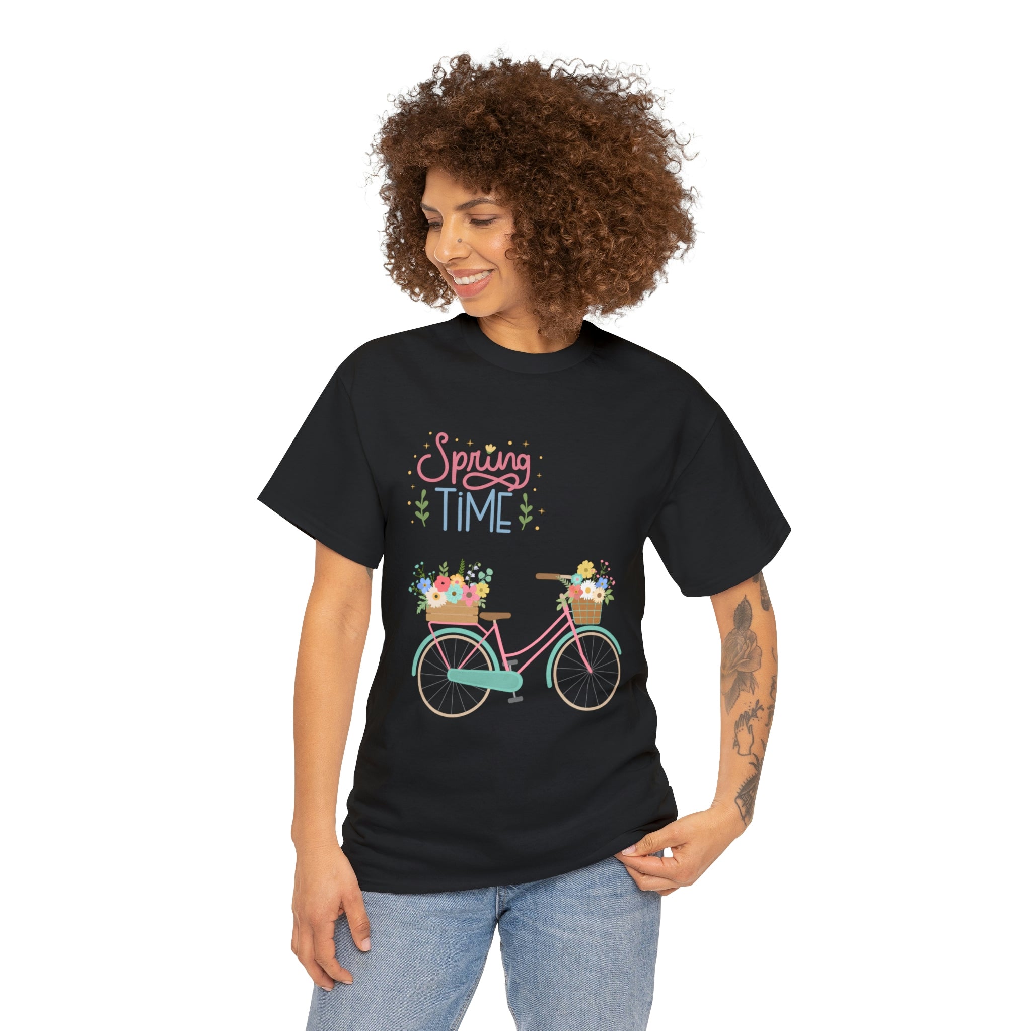Spring Time Unisex Heavy Cotton Tee