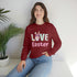 Gnome Love Easter Unisex Heavy Blend™ Crewneck Sweatshirt