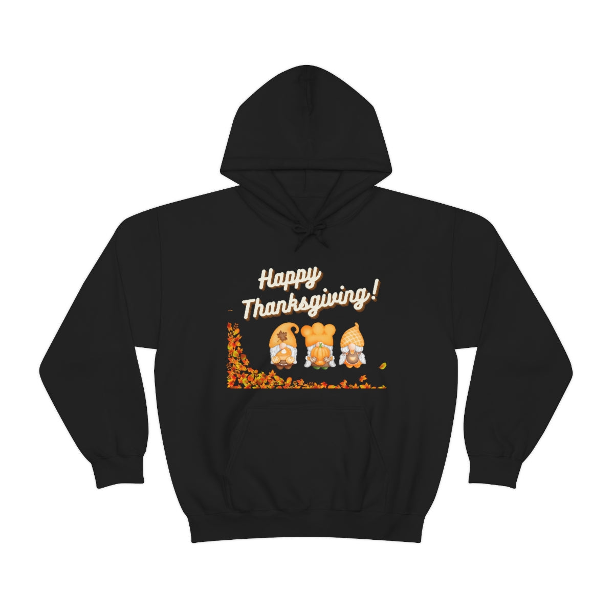 Happy Thanksgiving Gnome Unisex Heavy Blend™ Hooded Sweatshirt