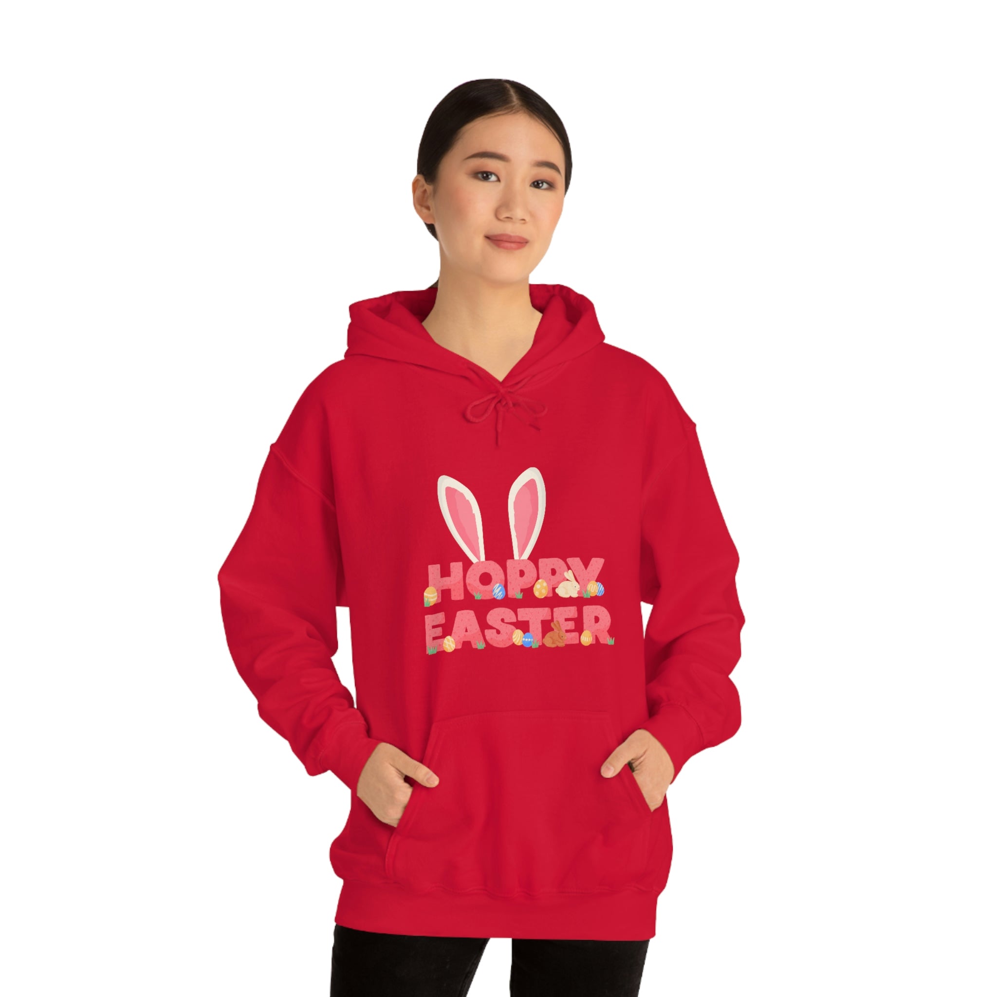 The Hoppy Easter Unisex Heavy Blend™ Hooded Sweatshirt