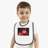 Tiger Baby Contrast Trim Jersey Bib