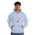 Reindeer Christmas Unisex Heavy Blend™ Hooded Sweatshirt