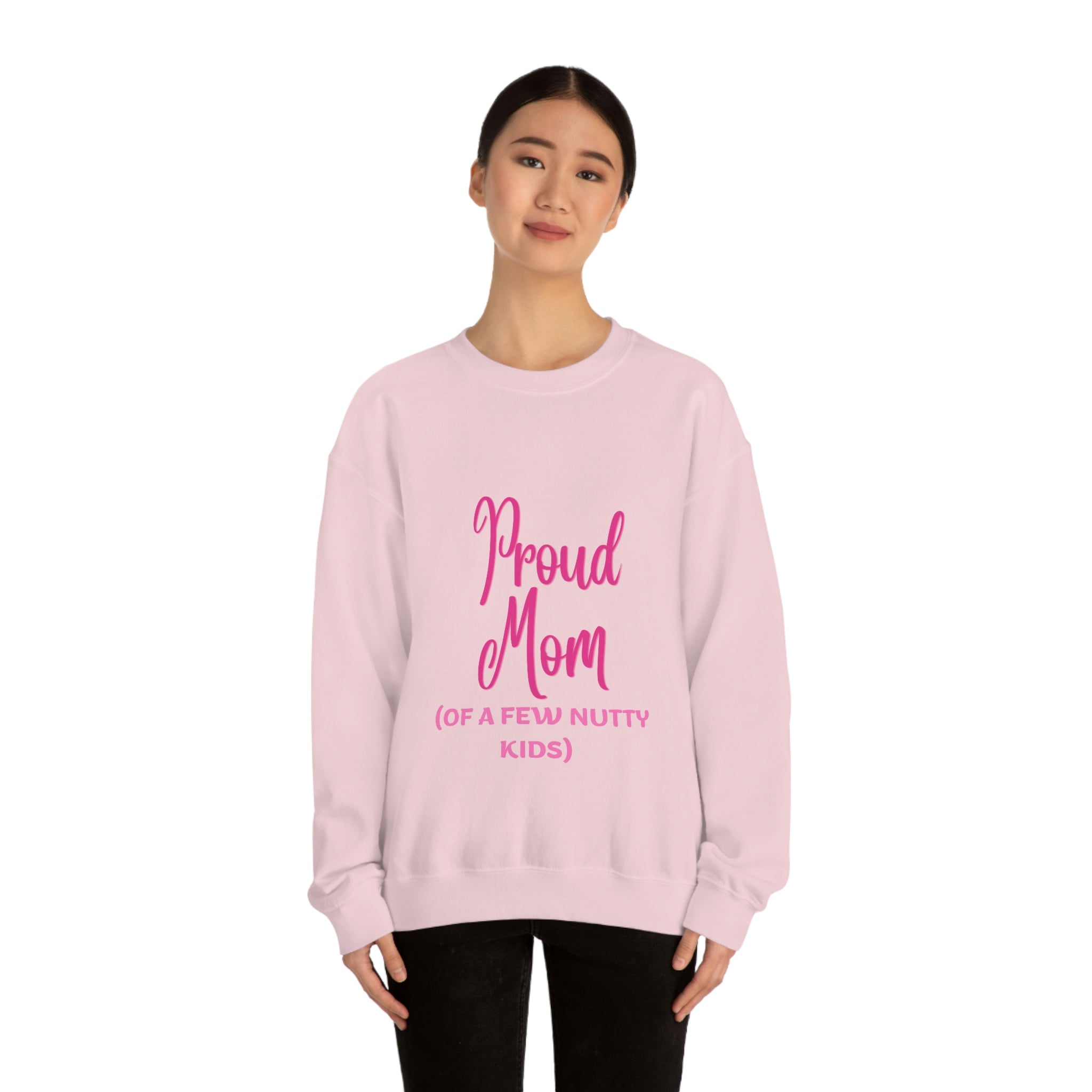 Proud MomUnisex Heavy Blend™ Crewneck Sweatshirt