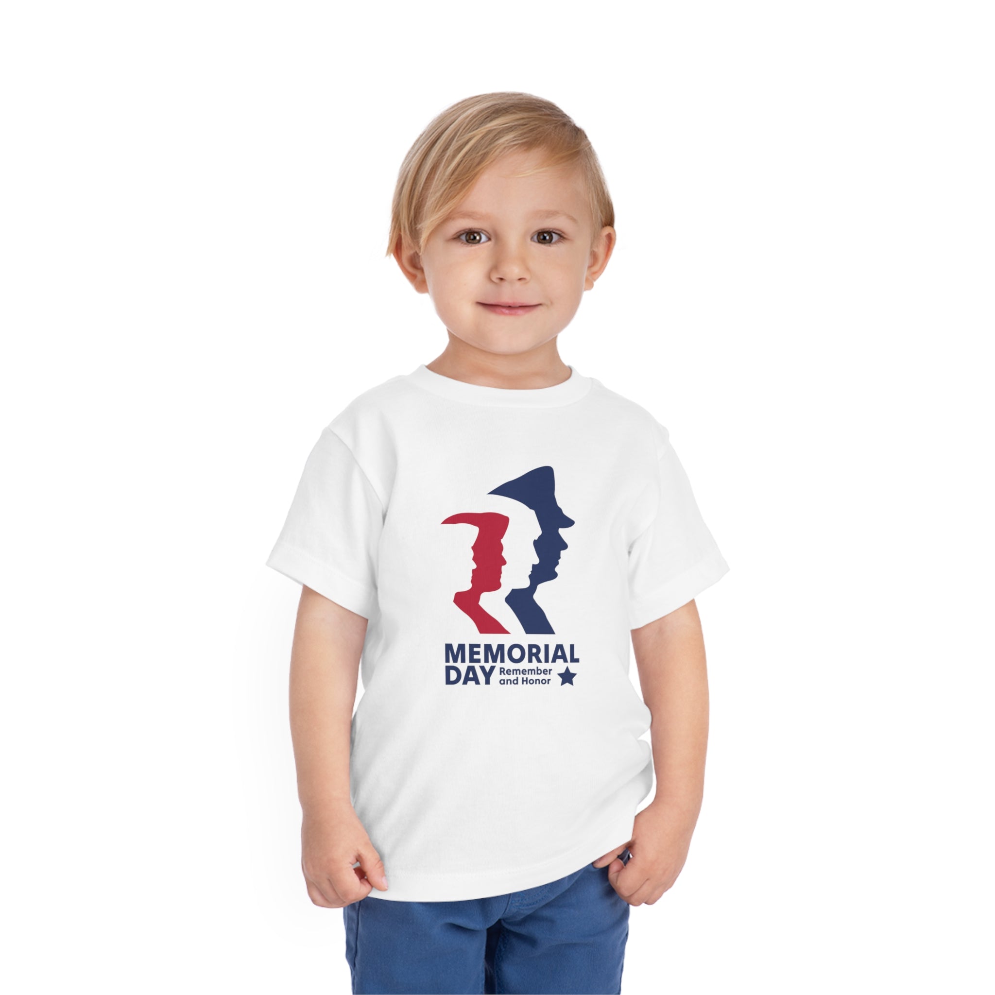 Memorial Day Heroes Toddler Short Sleeve Tee