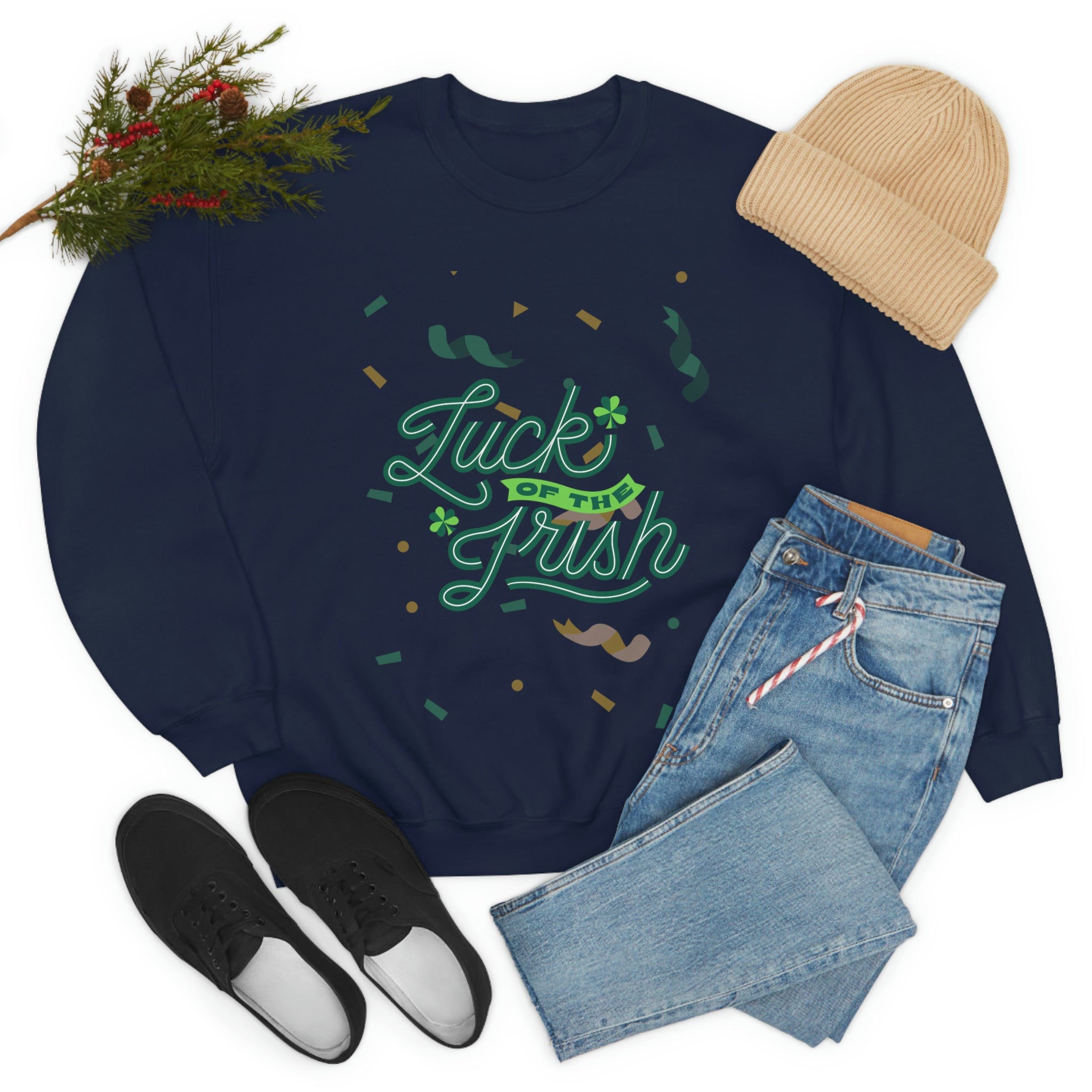 Luck Of The Irish Unisex Heavy Blend™ Crewneck Sweatshirt