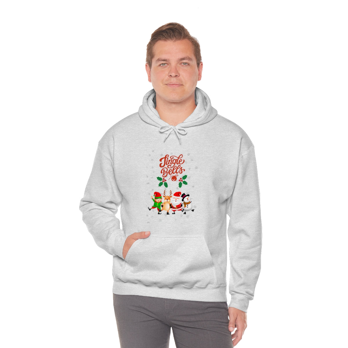 Jingle Bells Unisex Heavy Blend™ Hooded Sweatshirt