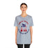 Memorial Day Land Of The Free Unisex Jersey Short Sleeve Tee