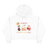 Happy Hallothanksmas Crop Hoodie