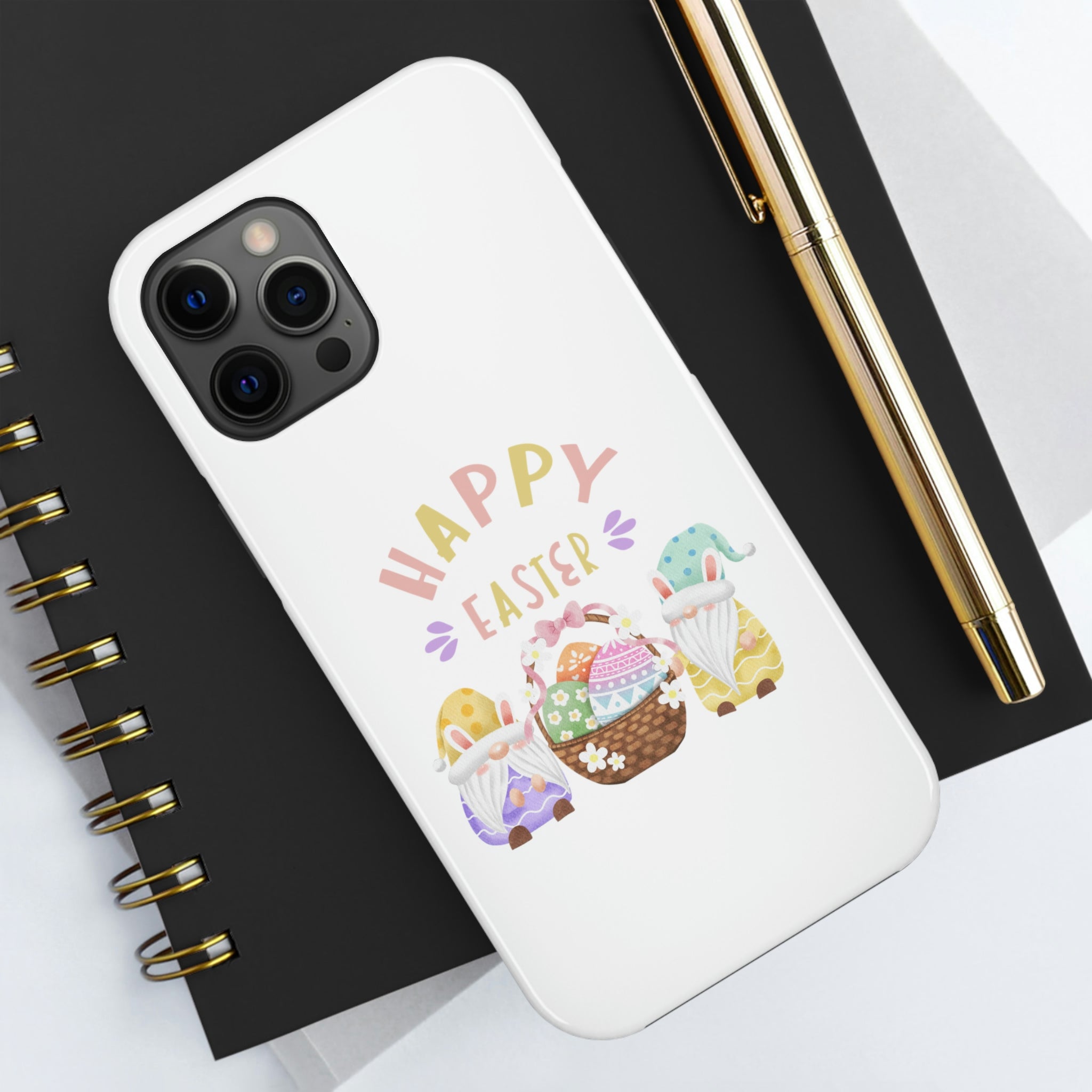 Happy Easter Gnome Tough Phone Cases, Case-Mate