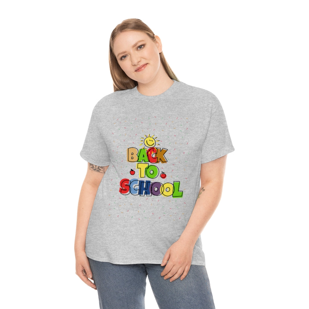 The Sunny Back to School Unisex Heavy Cotton Tee