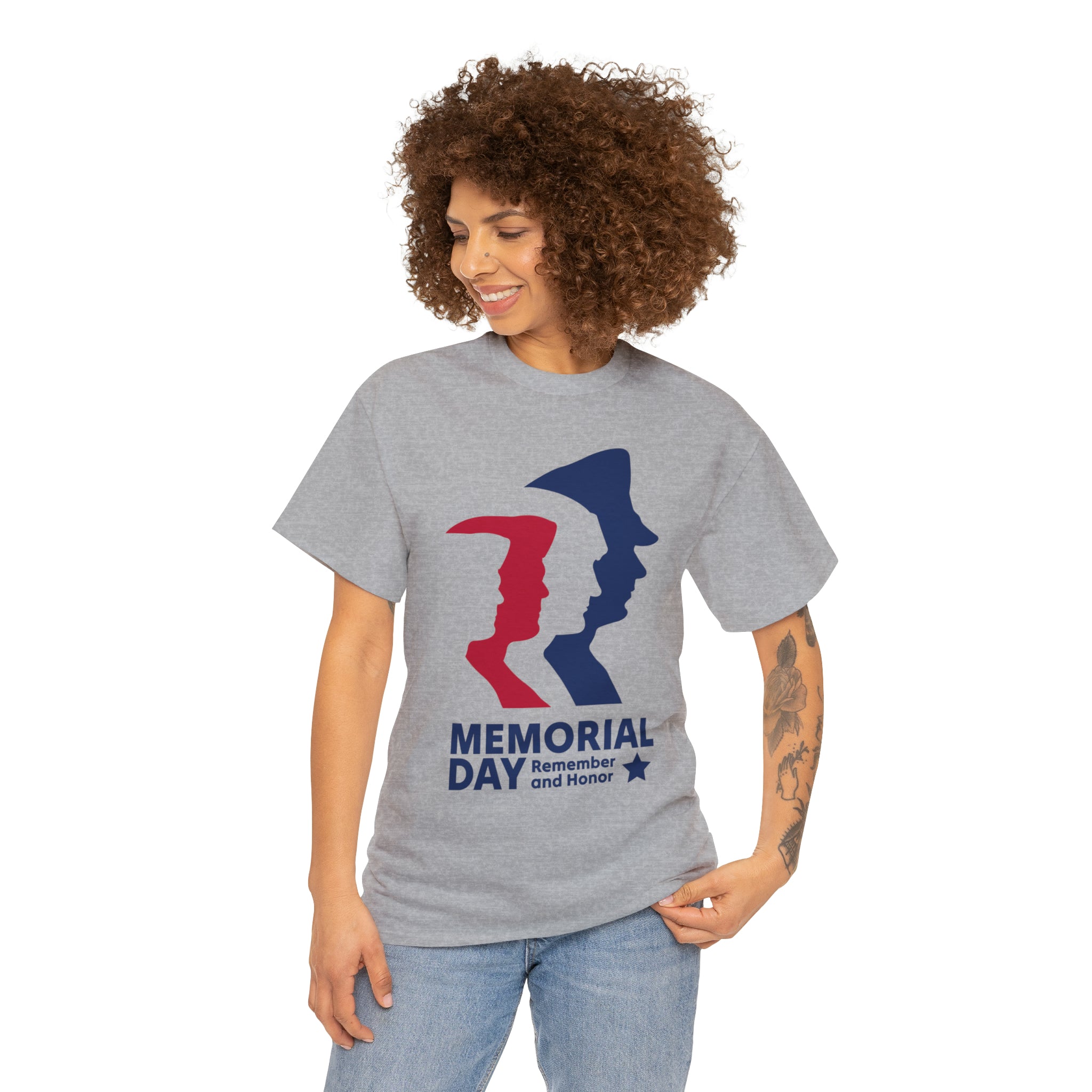 Memorial Day Heroes Unisex Heavy Cotton Tee