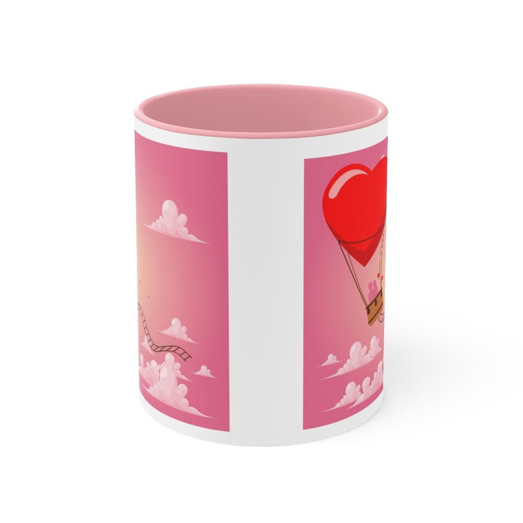 Happy Valentine's Day Accent Mug