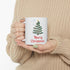 Merry Christmas Tree Ceramic Mug 11oz