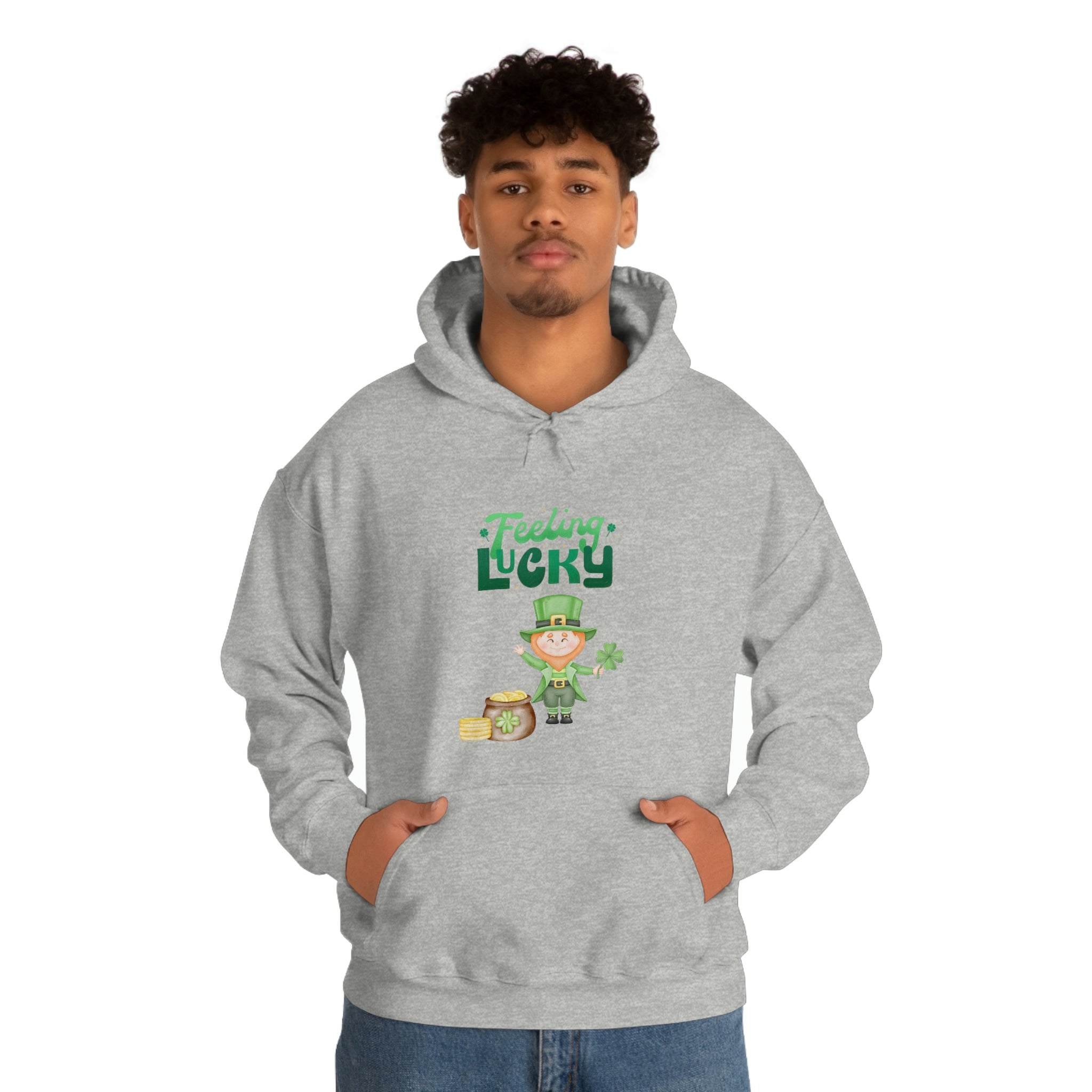 Feeling Lucky Unisex Heavy Blend™ Hooded Sweatshirt