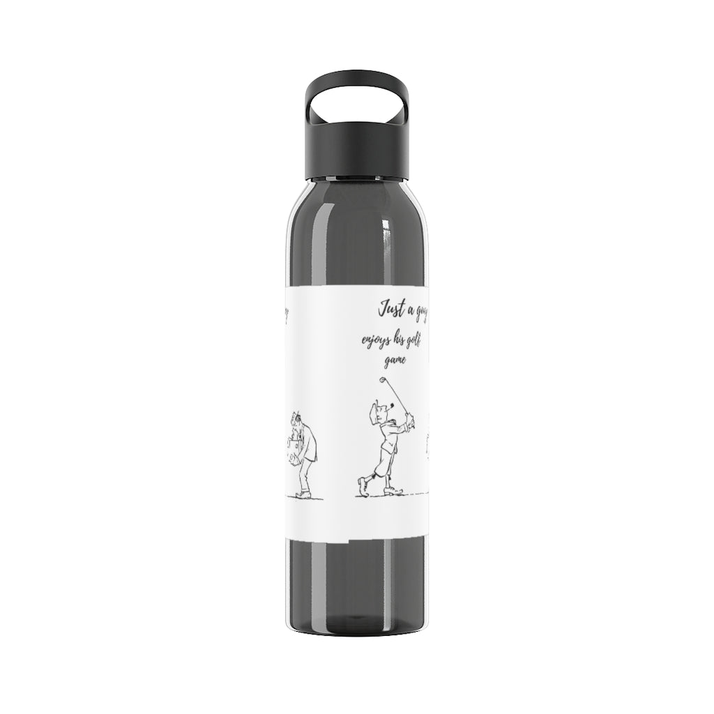 Golfer's Sky Water Bottle