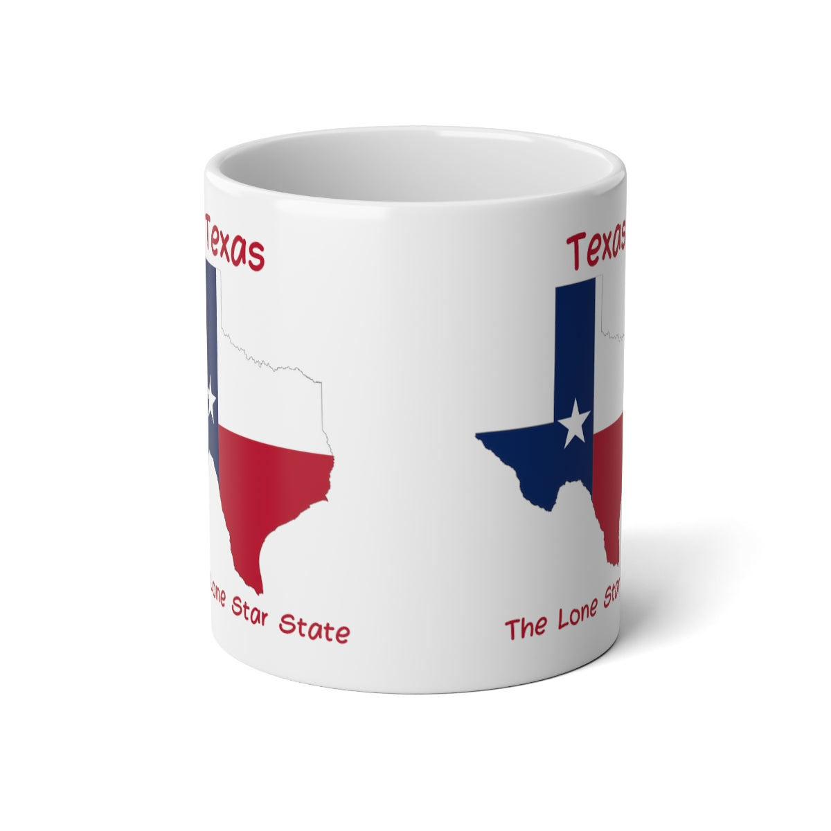 Texas State Flag Jumbo Mug, 20oz
