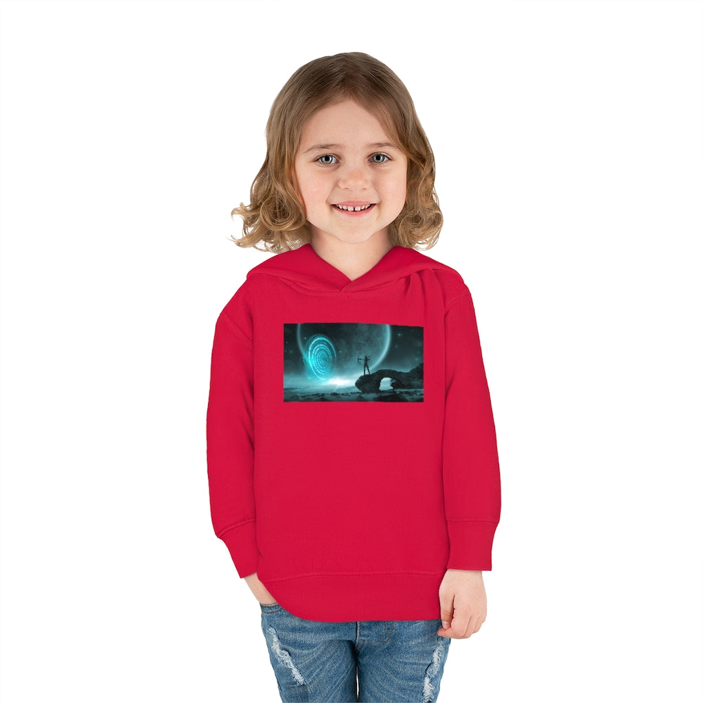 Mystical Moon Toddler Pullover Fleece Hoodie