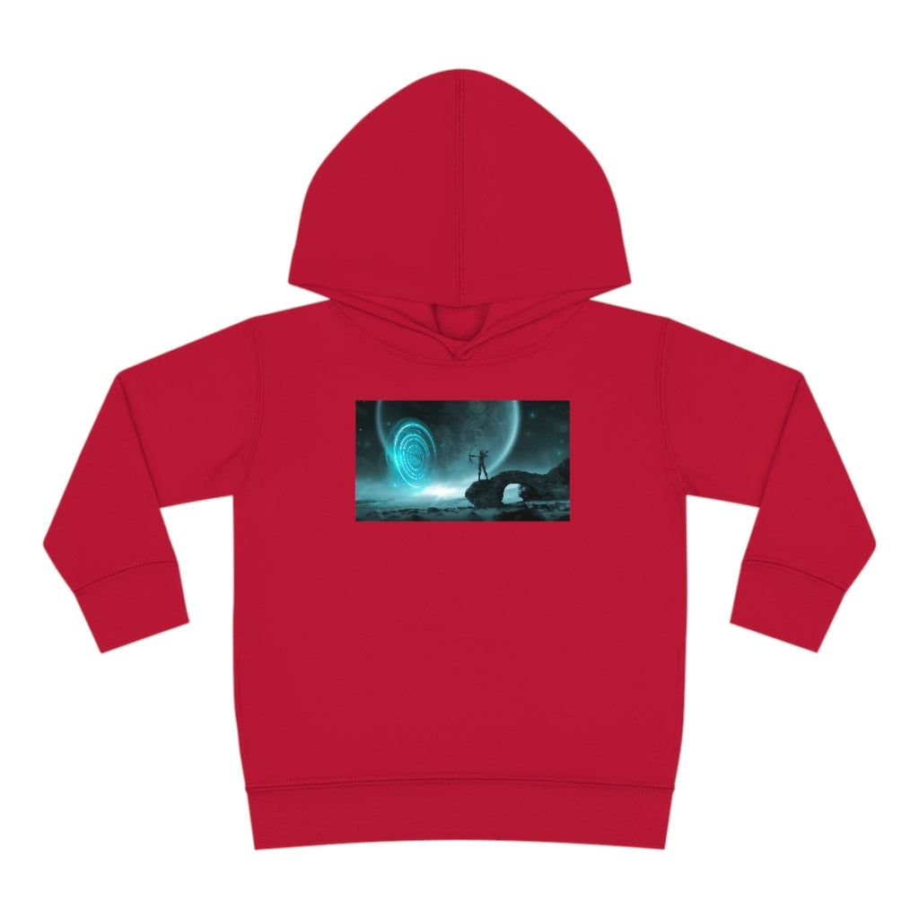 Mystical Moon Toddler Pullover Fleece Hoodie