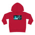 Mystical Moon Toddler Pullover Fleece Hoodie