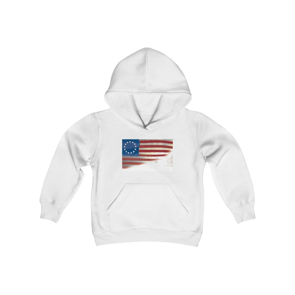 Old Glory Youth Heavy Blend Hooded Sweatshirt