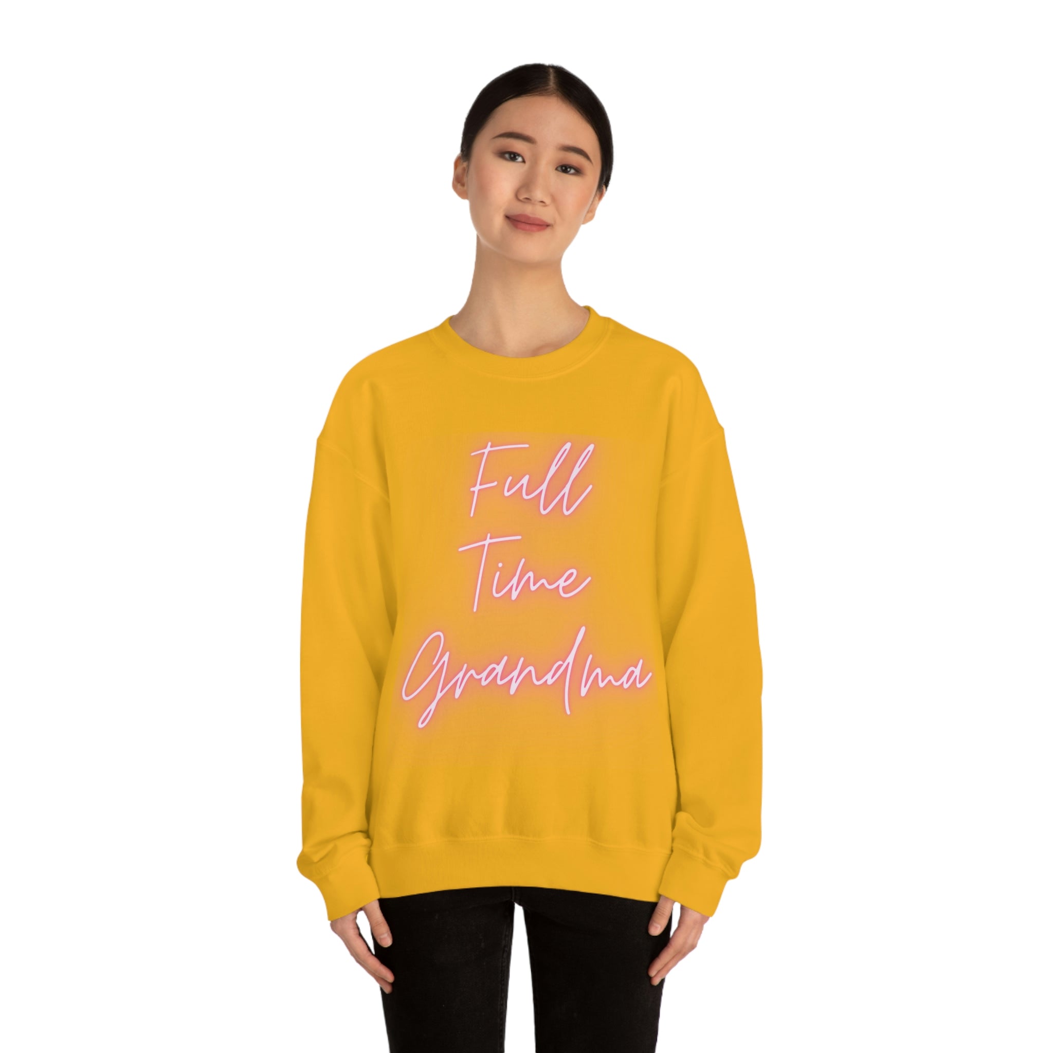 Full Time Grandma Unisex Heavy Blend™ Crewneck Sweatshirt