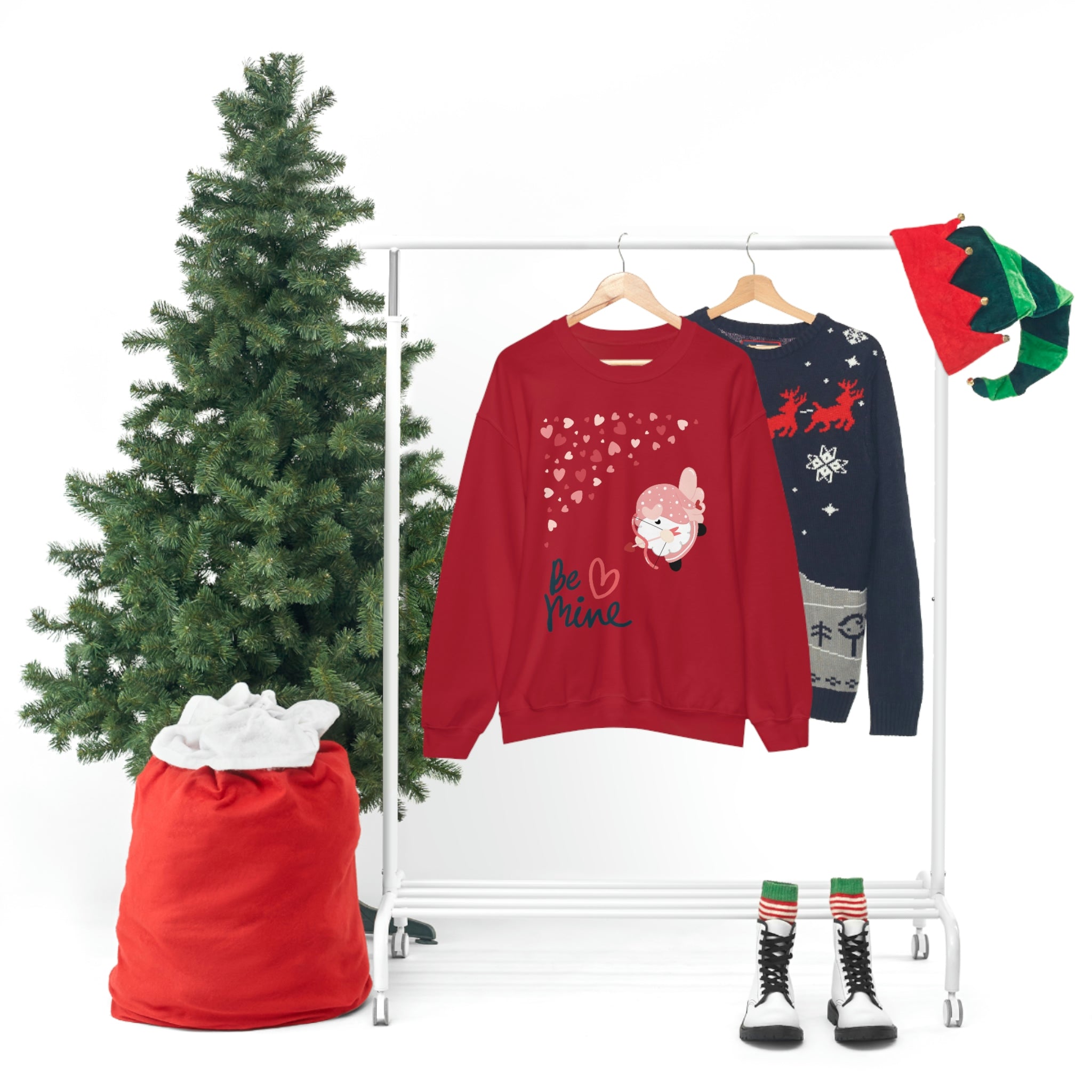 Be Mine Gnome!! Unisex Heavy Blend™ Crewneck Sweatshirt