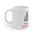 Merry Christmas Tree Ceramic Mug 11oz