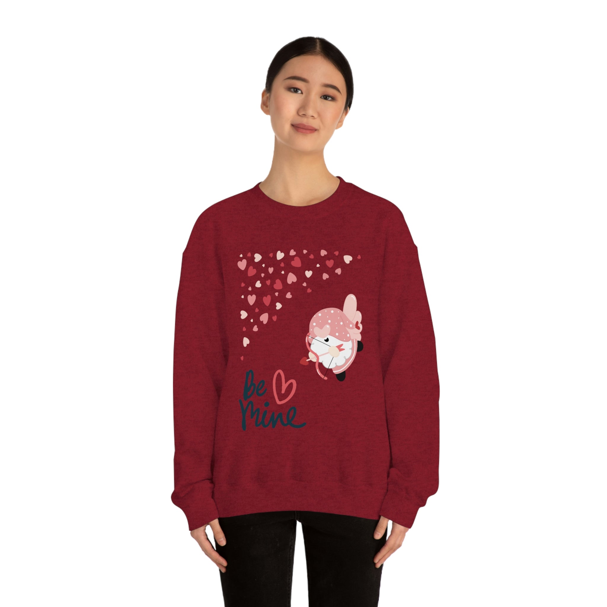 Be Mine Gnome!! Unisex Heavy Blend™ Crewneck Sweatshirt