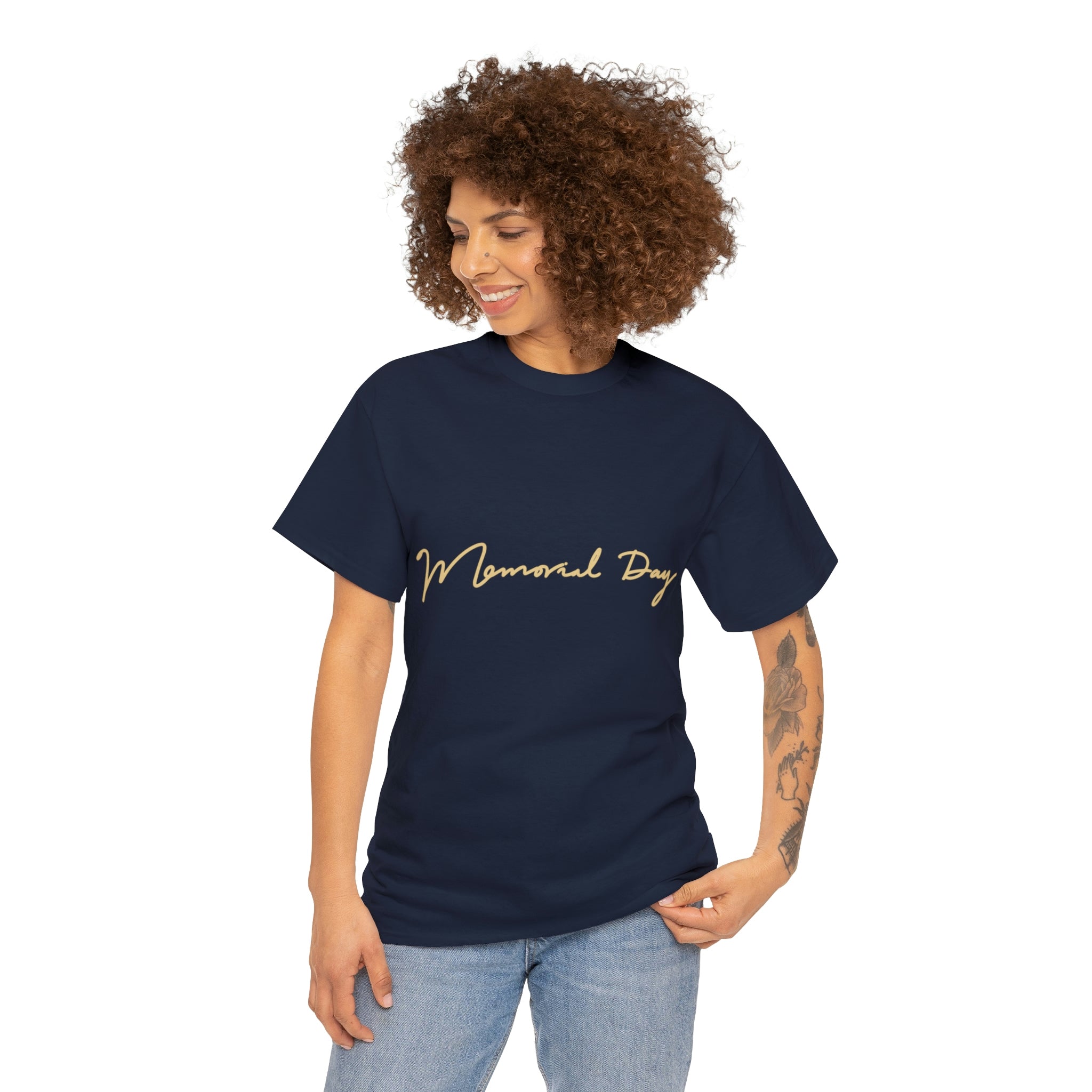 Memorial Day Unisex Heavy Cotton Tee