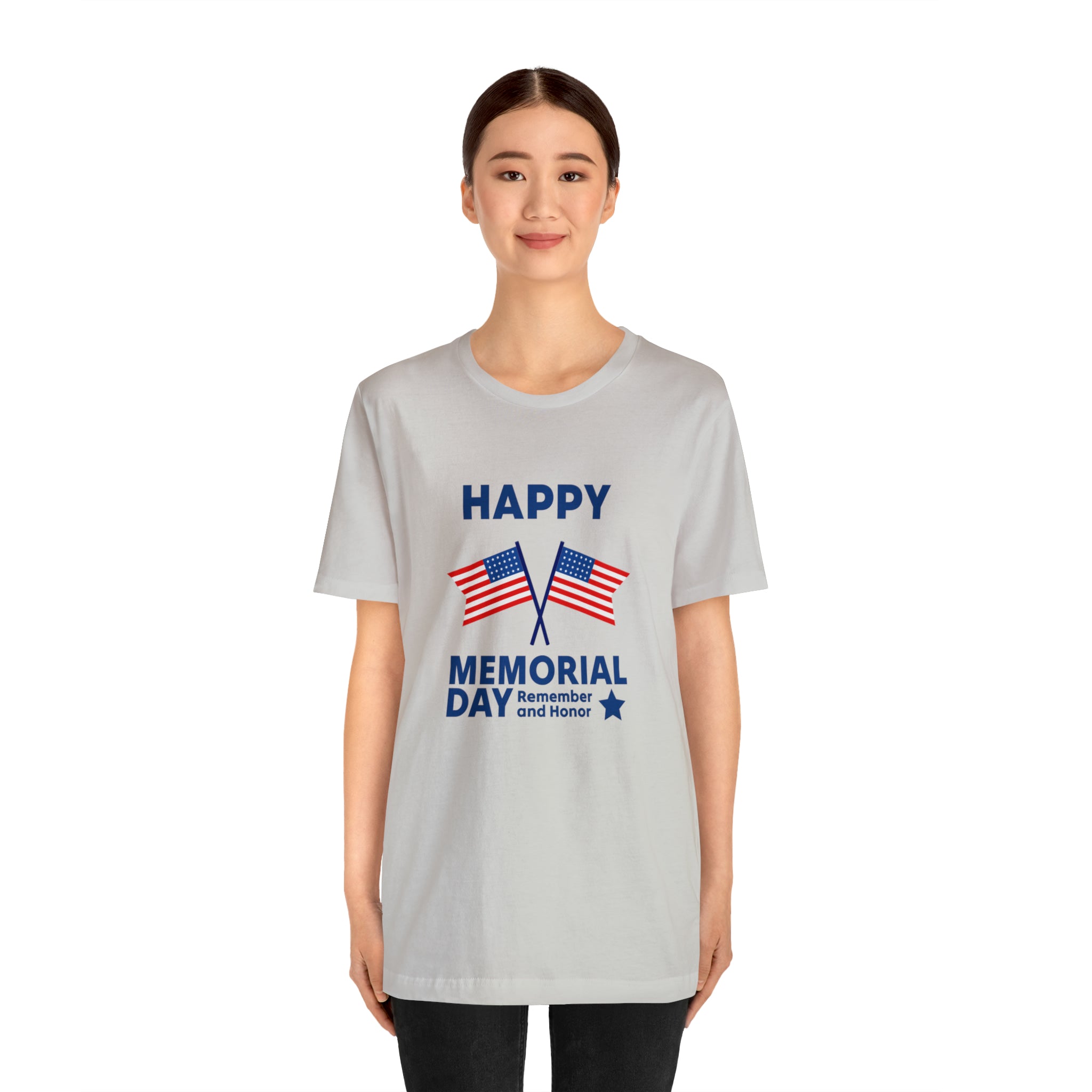 Happy Memorial Day Unisex Jersey Short Sleeve Tee
