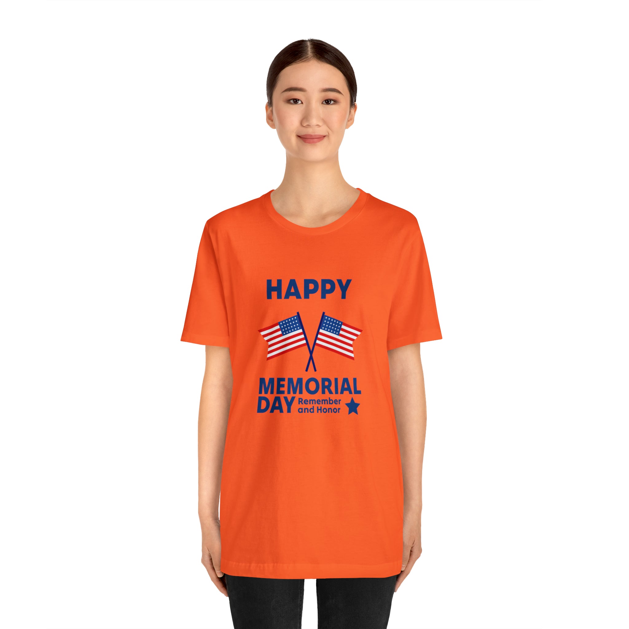 Happy Memorial Day Unisex Jersey Short Sleeve Tee