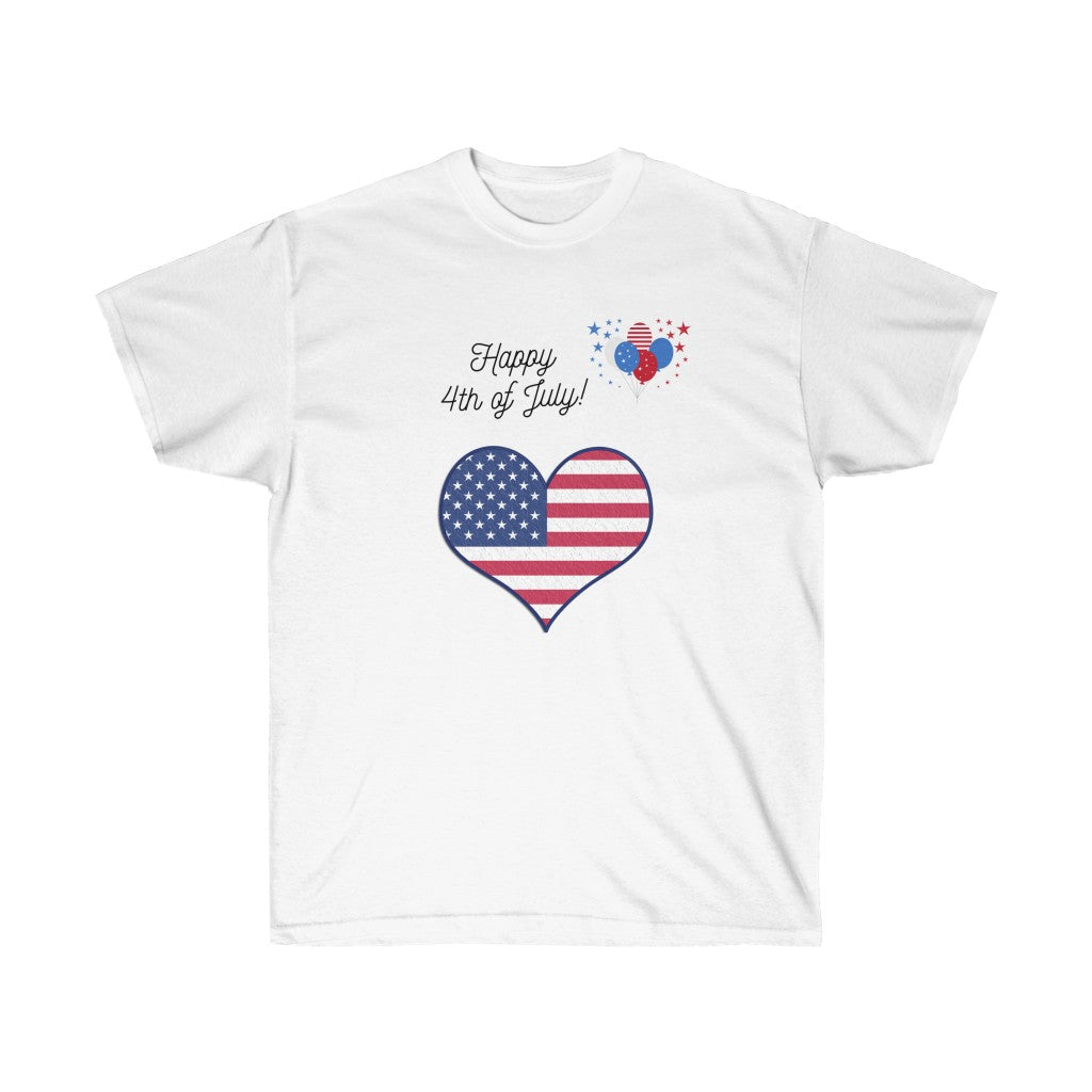 Happy 4th of July Unisex Ultra Cotton Tee