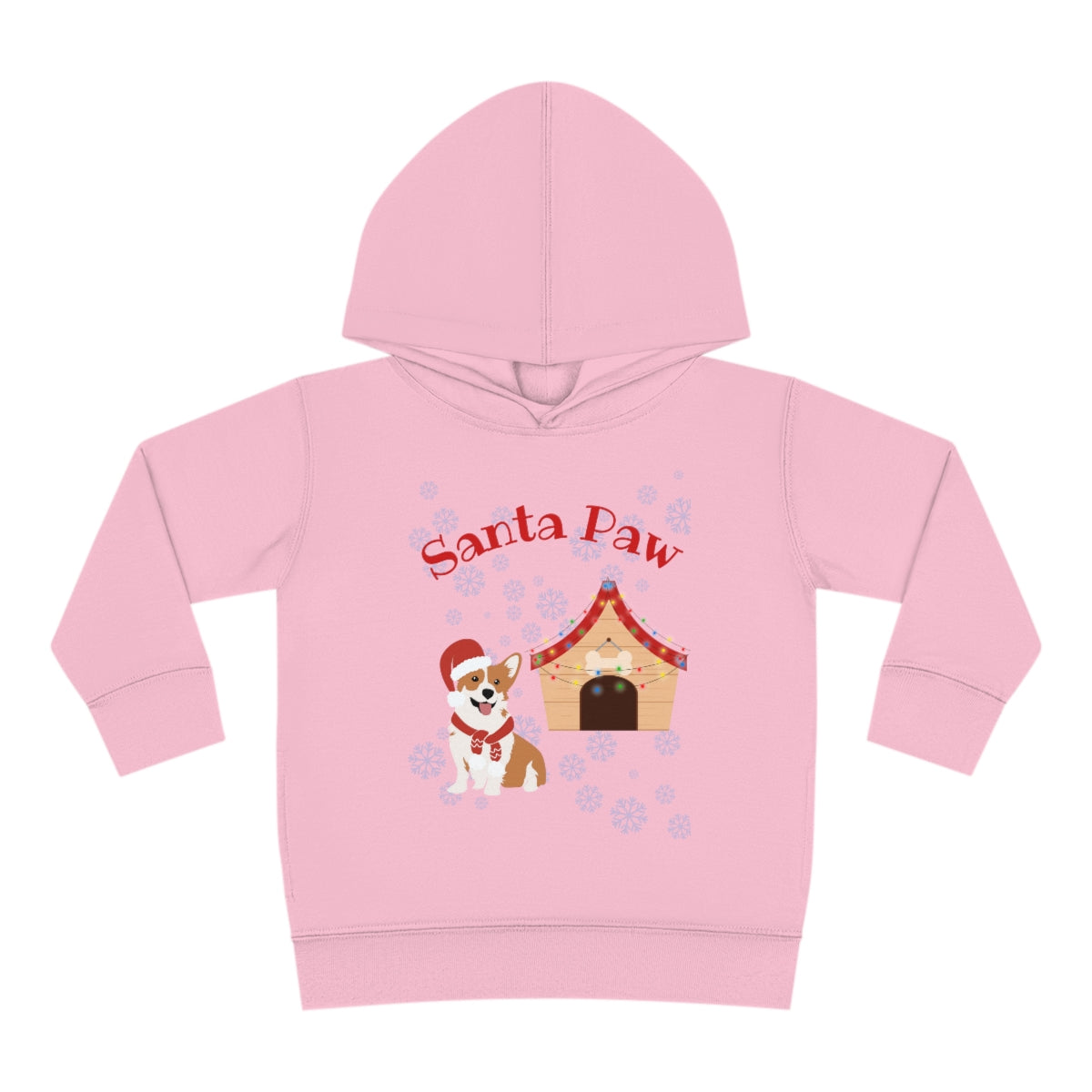 Santa Paw Toddler Pullover Fleece Hoodie