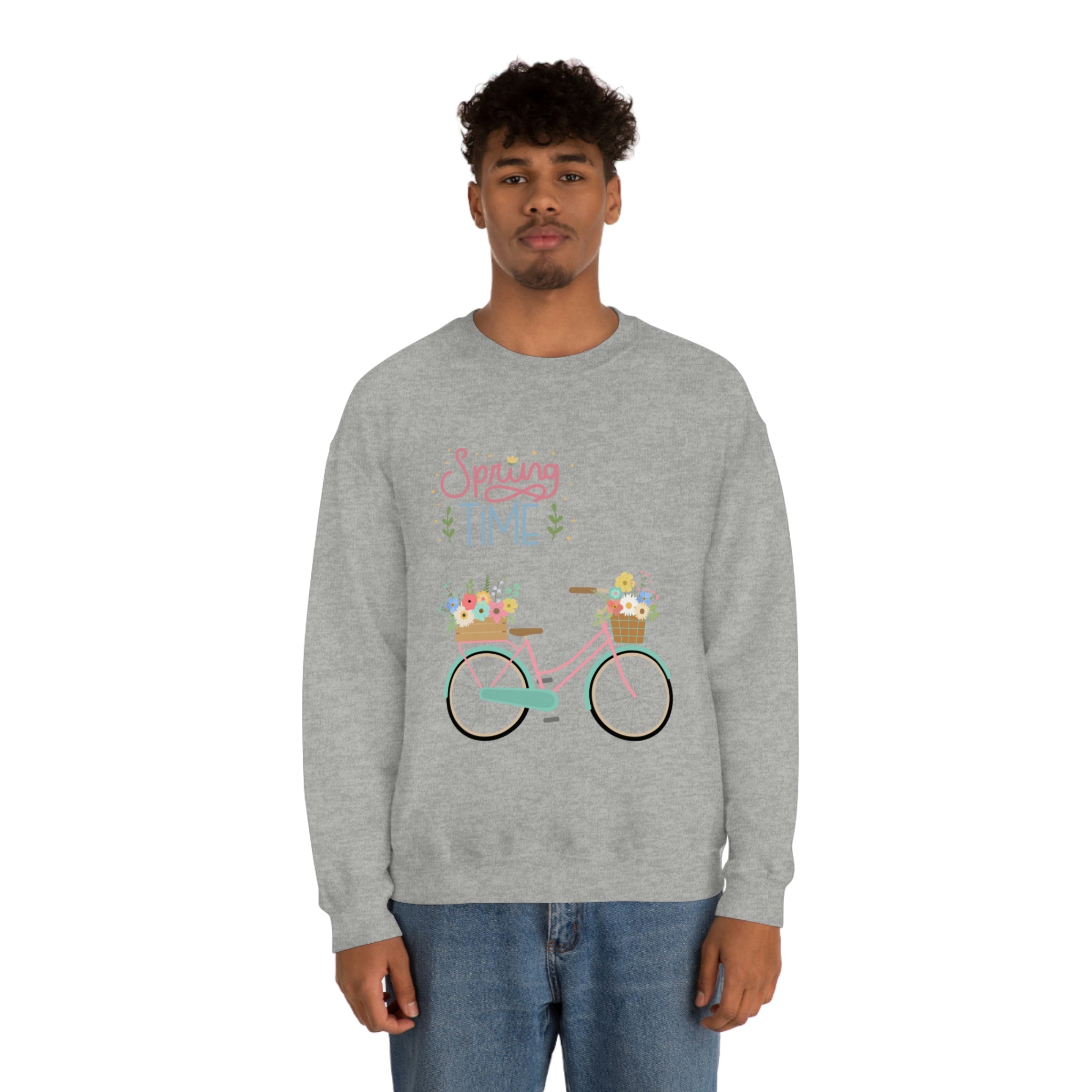 Spring Time Unisex Heavy Blend™ Crewneck Sweatshirt