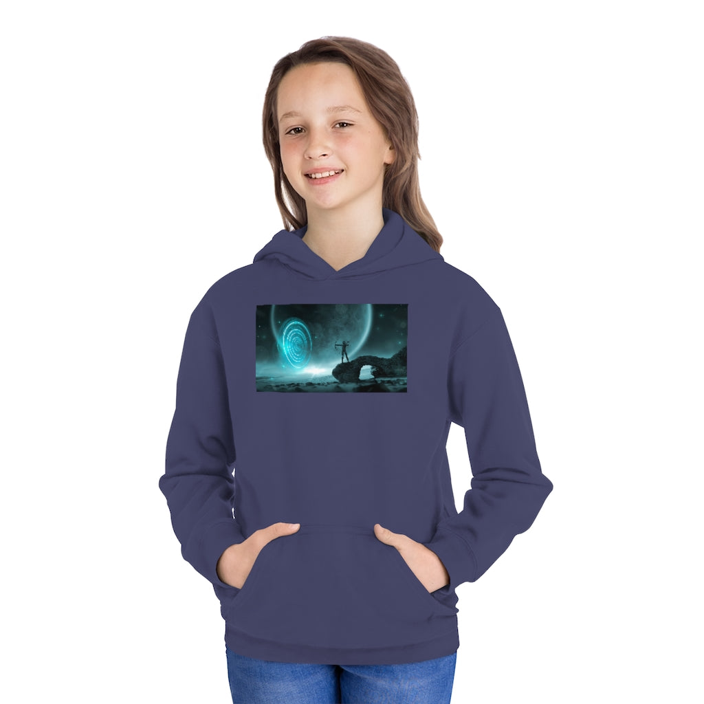 Mystical Moon Youth Fleece Hoodie