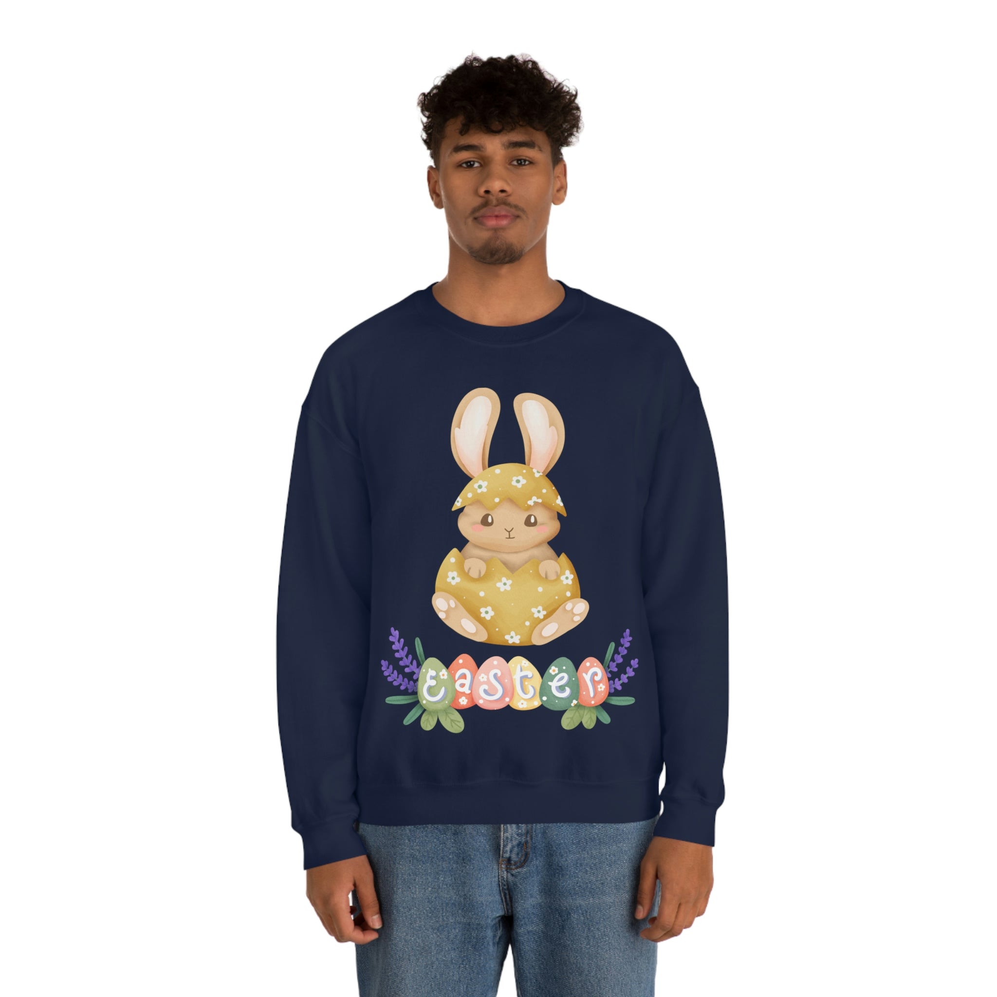 Easter Hunt Is On Unisex Heavy Blend™ Crewneck Sweatshirt