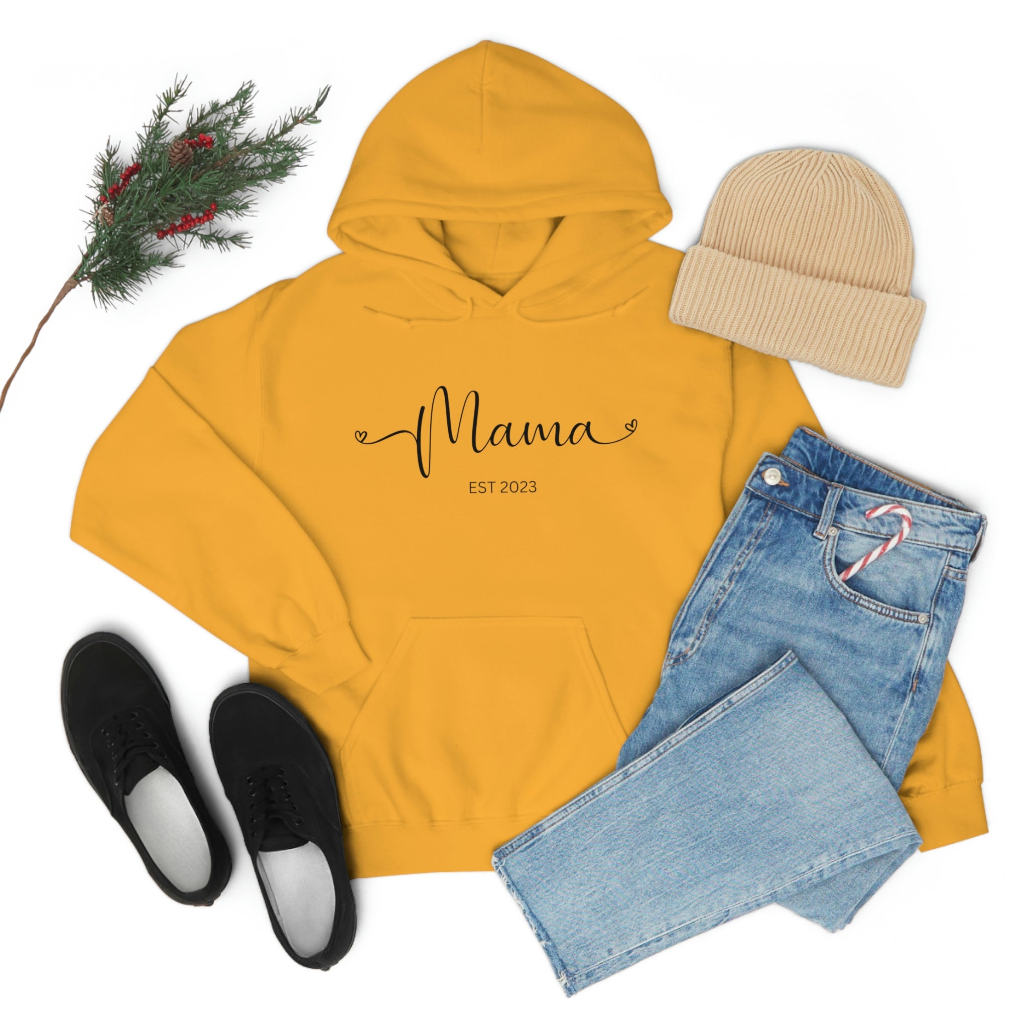 Happy Mama Day Unisex Heavy Blend™ Hooded Sweatshirt