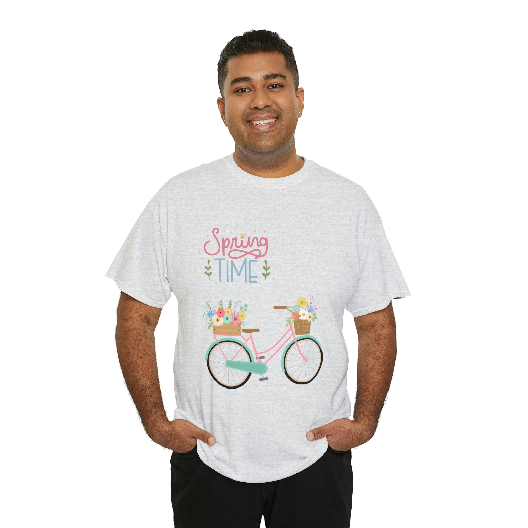 Spring Time Unisex Heavy Cotton Tee