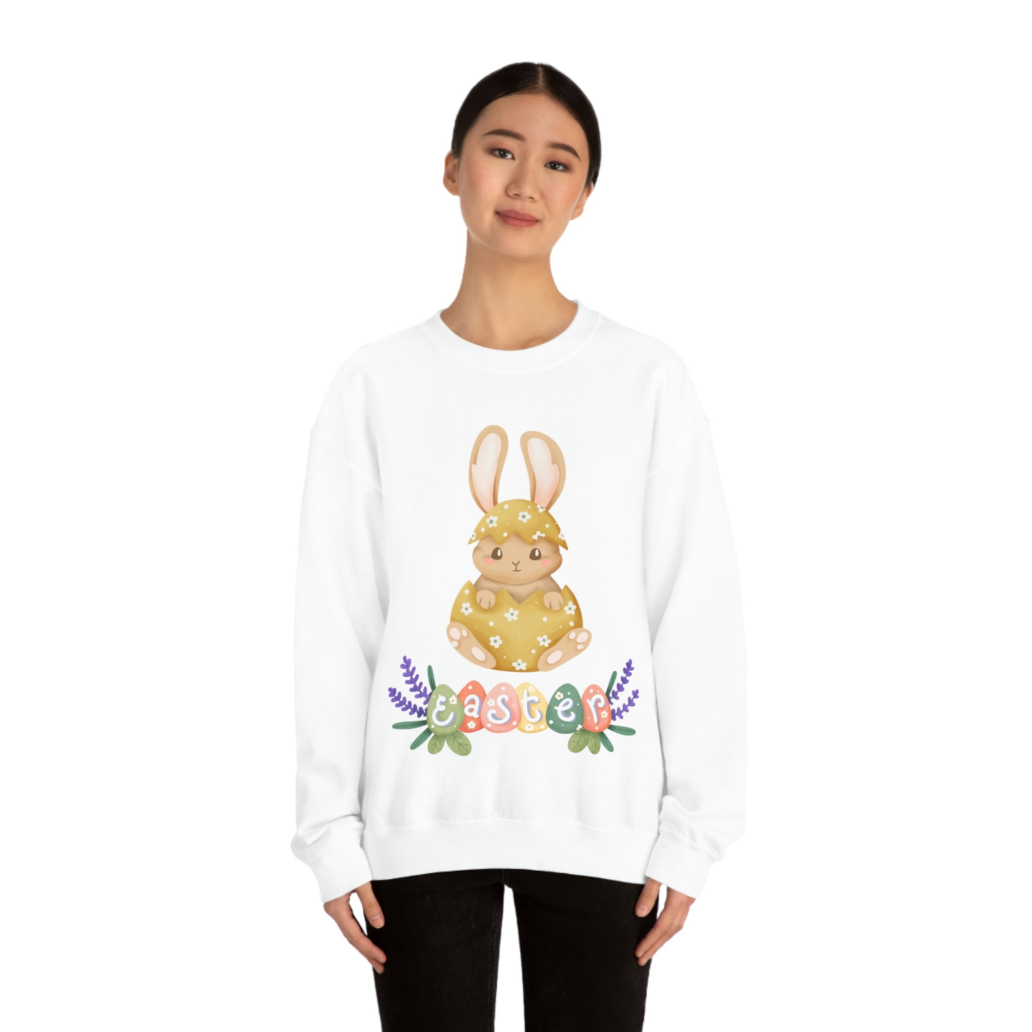 Easter Hunt Is On Unisex Heavy Blend™ Crewneck Sweatshirt