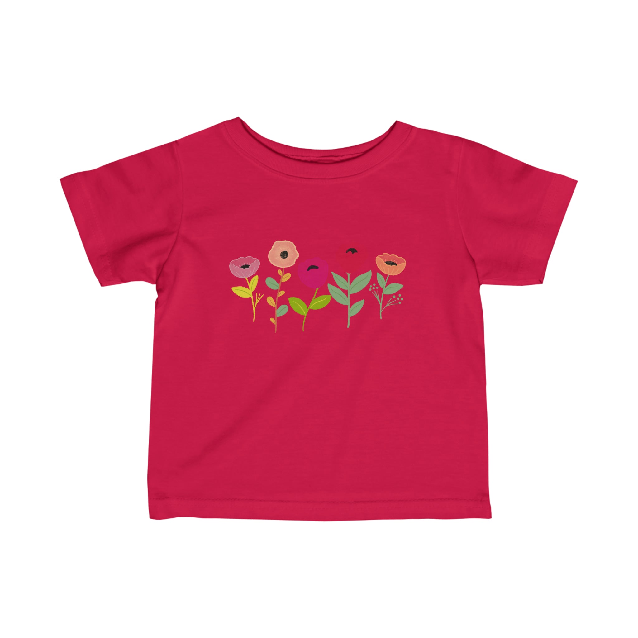 Spring Flowers Infant Fine Jersey Tee