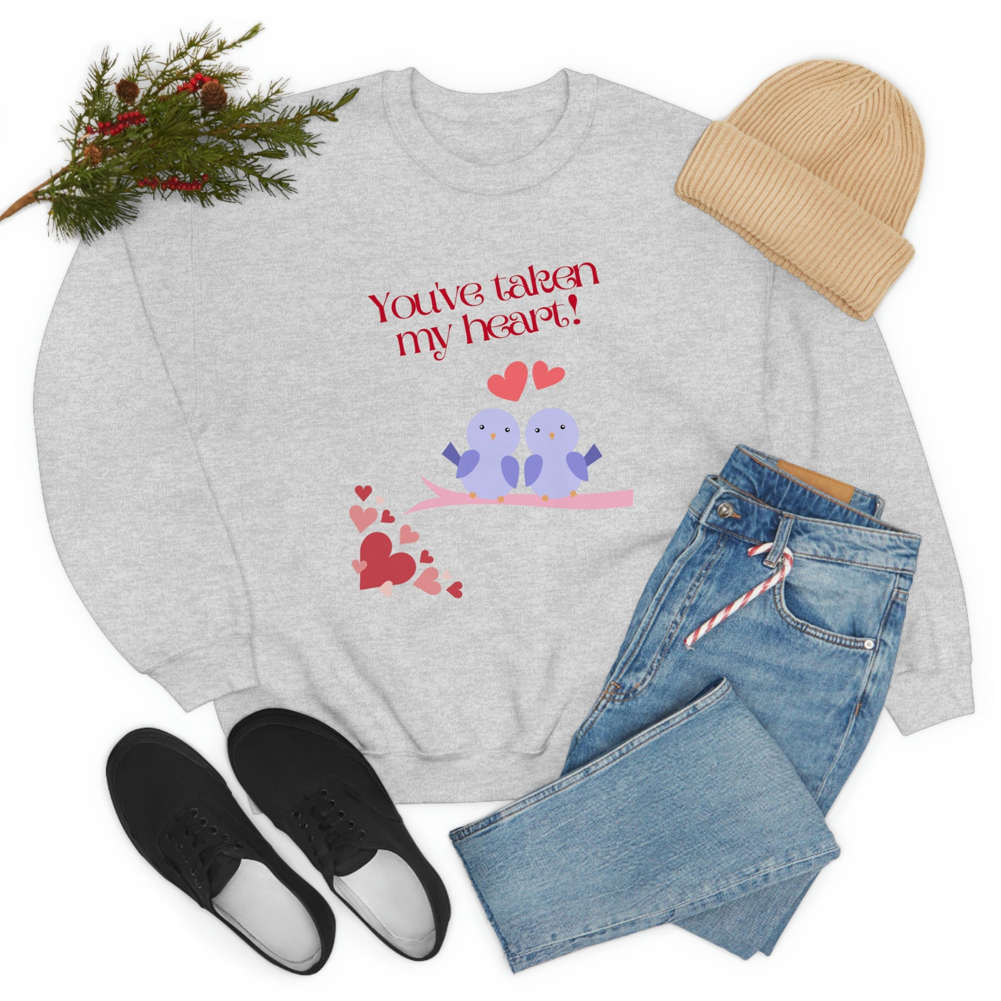 You've Taken My Heart! Unisex Heavy Blend™ Crewneck Sweatshirt