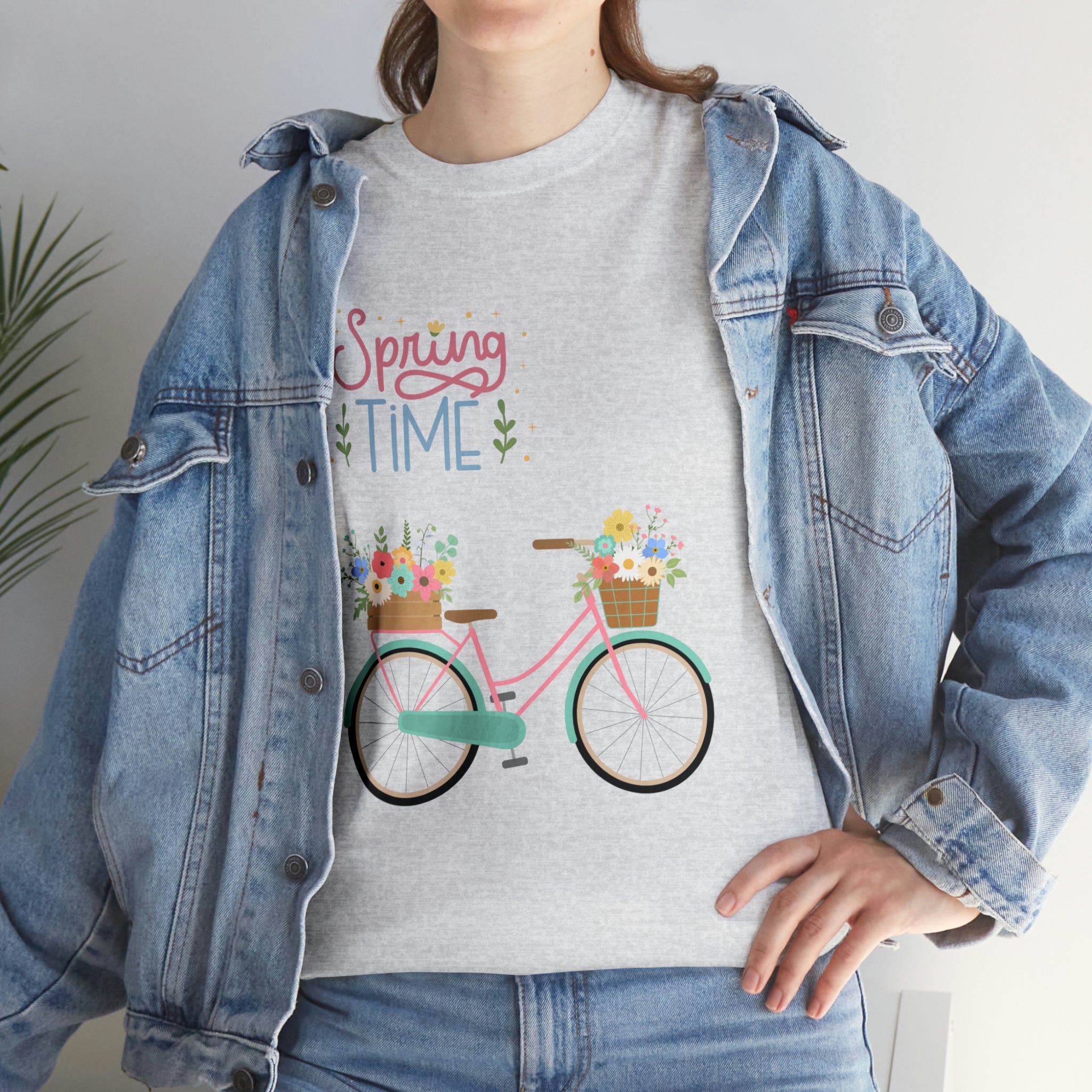 Spring Time Unisex Heavy Cotton Tee