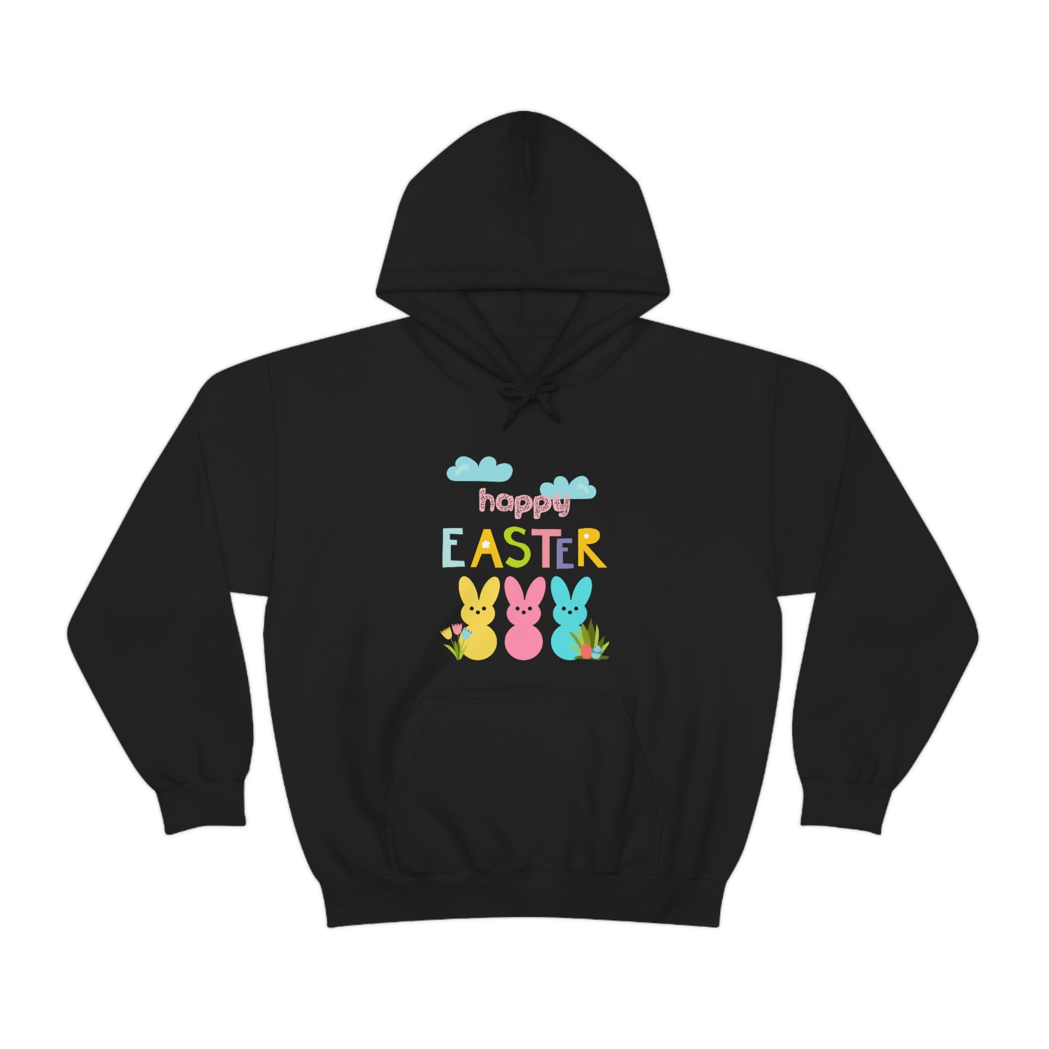 Happy Easter Bunny Unisex Heavy Blend™ Hooded Sweatshirt