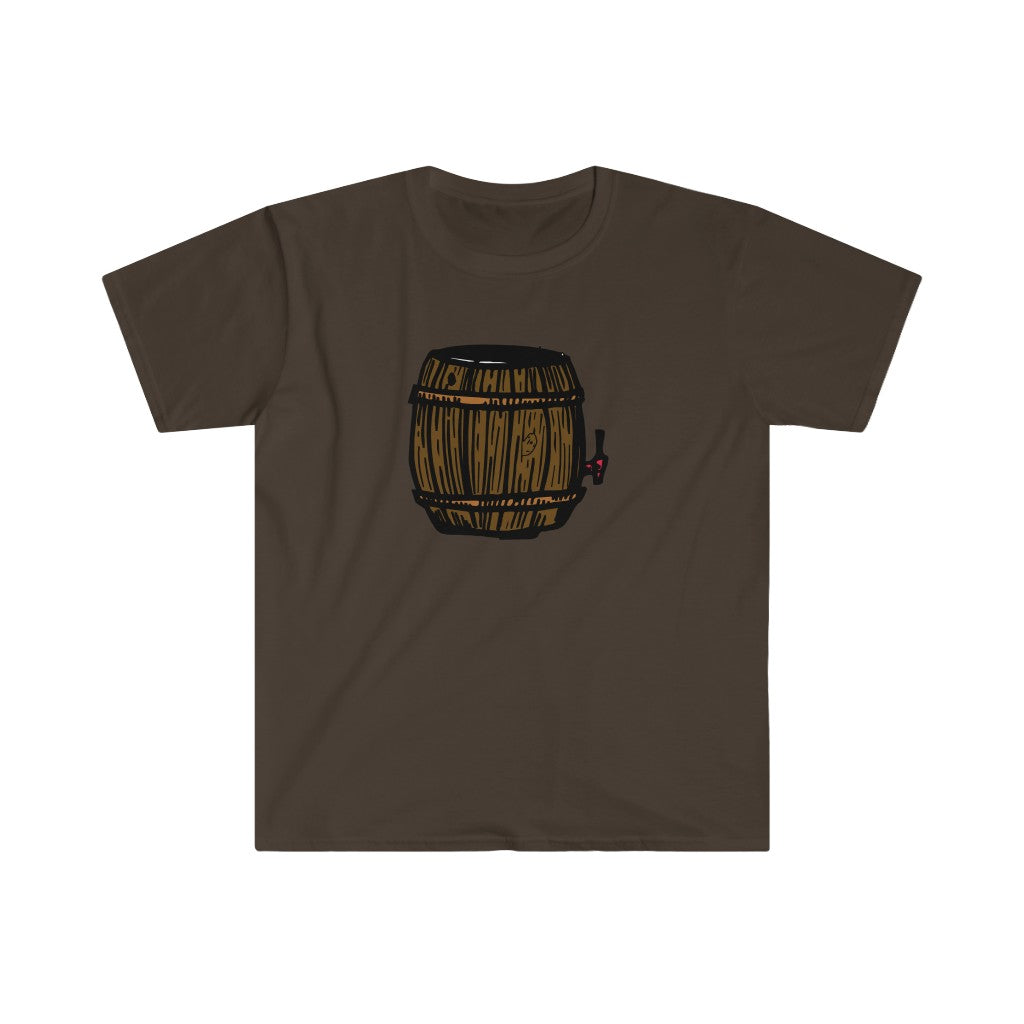 Keg Beer Unisex Softstyle T-Shirt