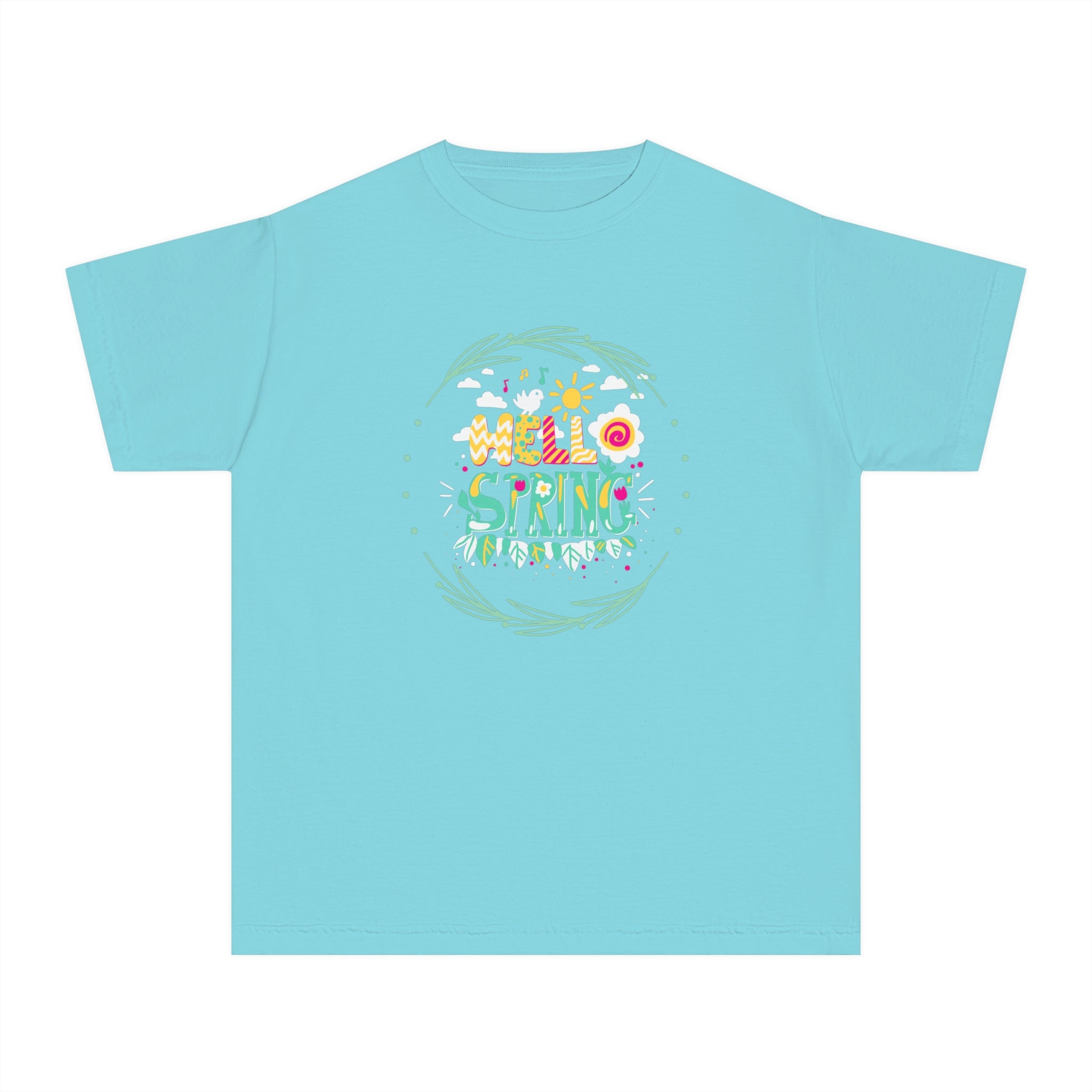 Hello Spring Youth Midweight Tee