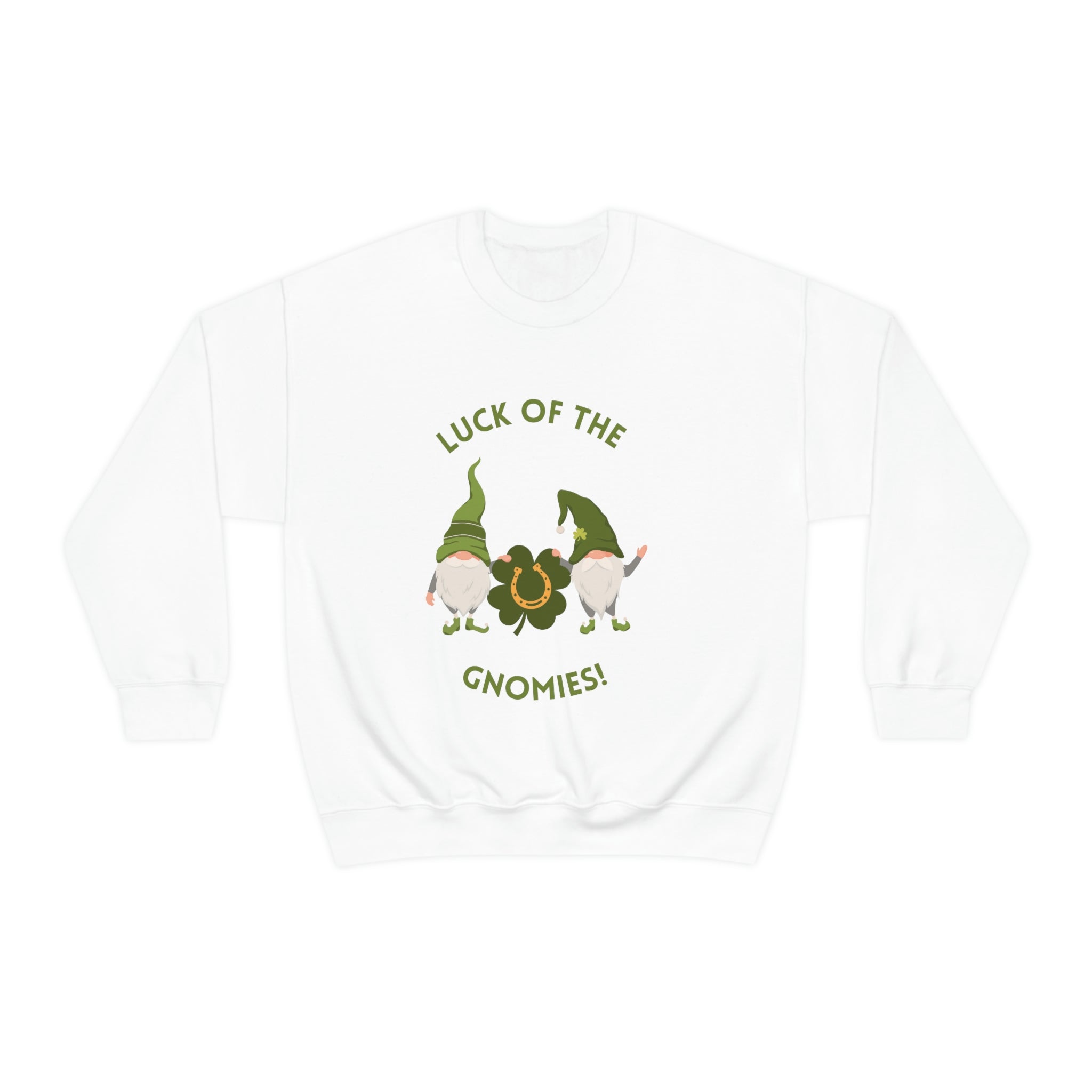 The Luck Of The Gnomies! Unisex Heavy Blend™ Crewneck Sweatshirt