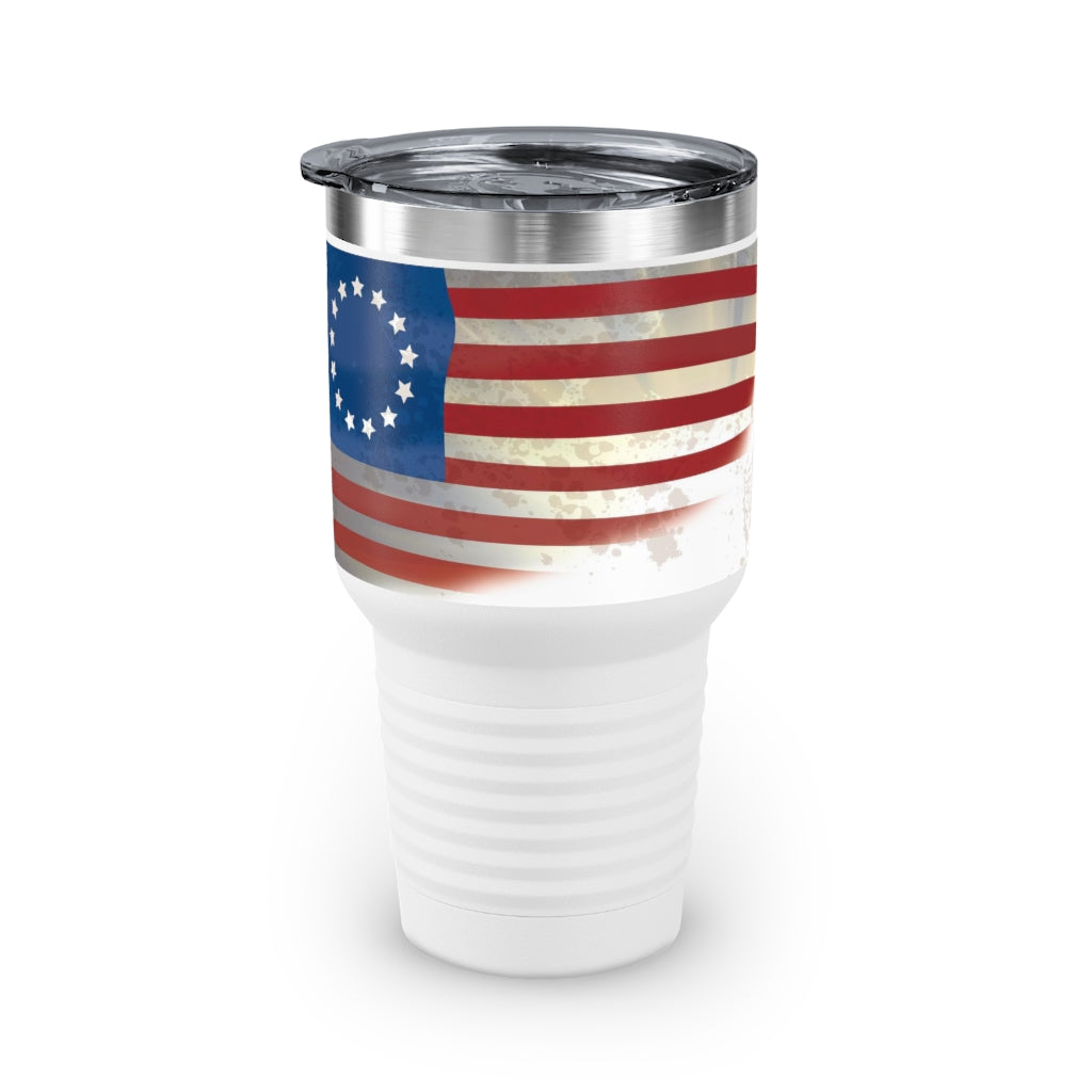 Old Glory Ringneck Tumbler, 30oz